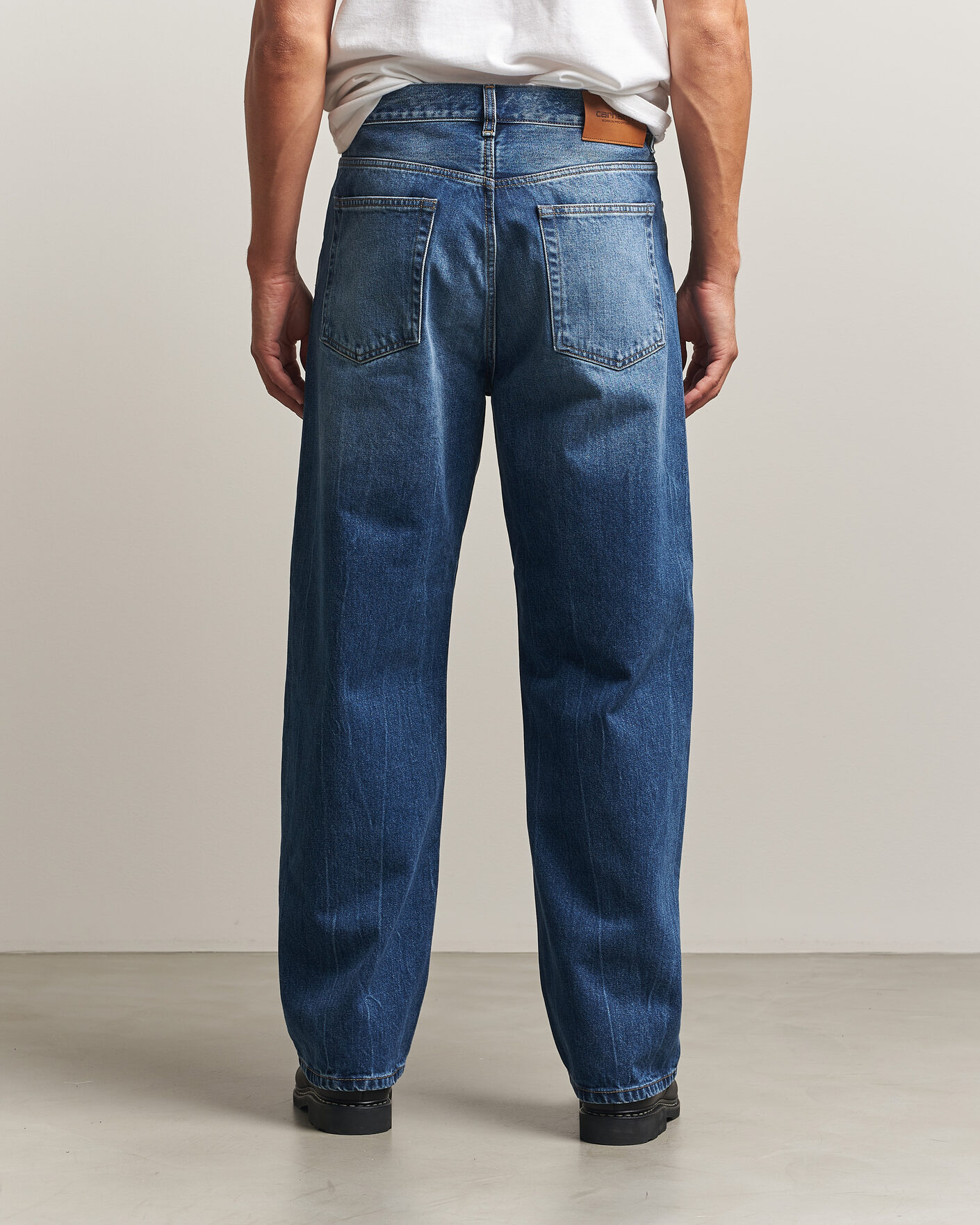 Heren | Broeken | Carhartt WIP | Payson Pant Blue Marble Used Wash