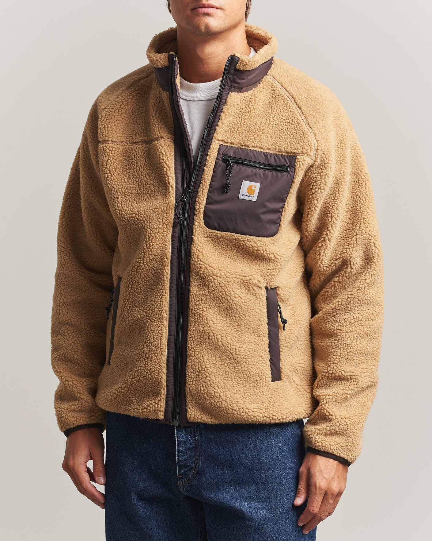Heren | Truien | Carhartt WIP | Prentis Pile Liner Whip H Brown