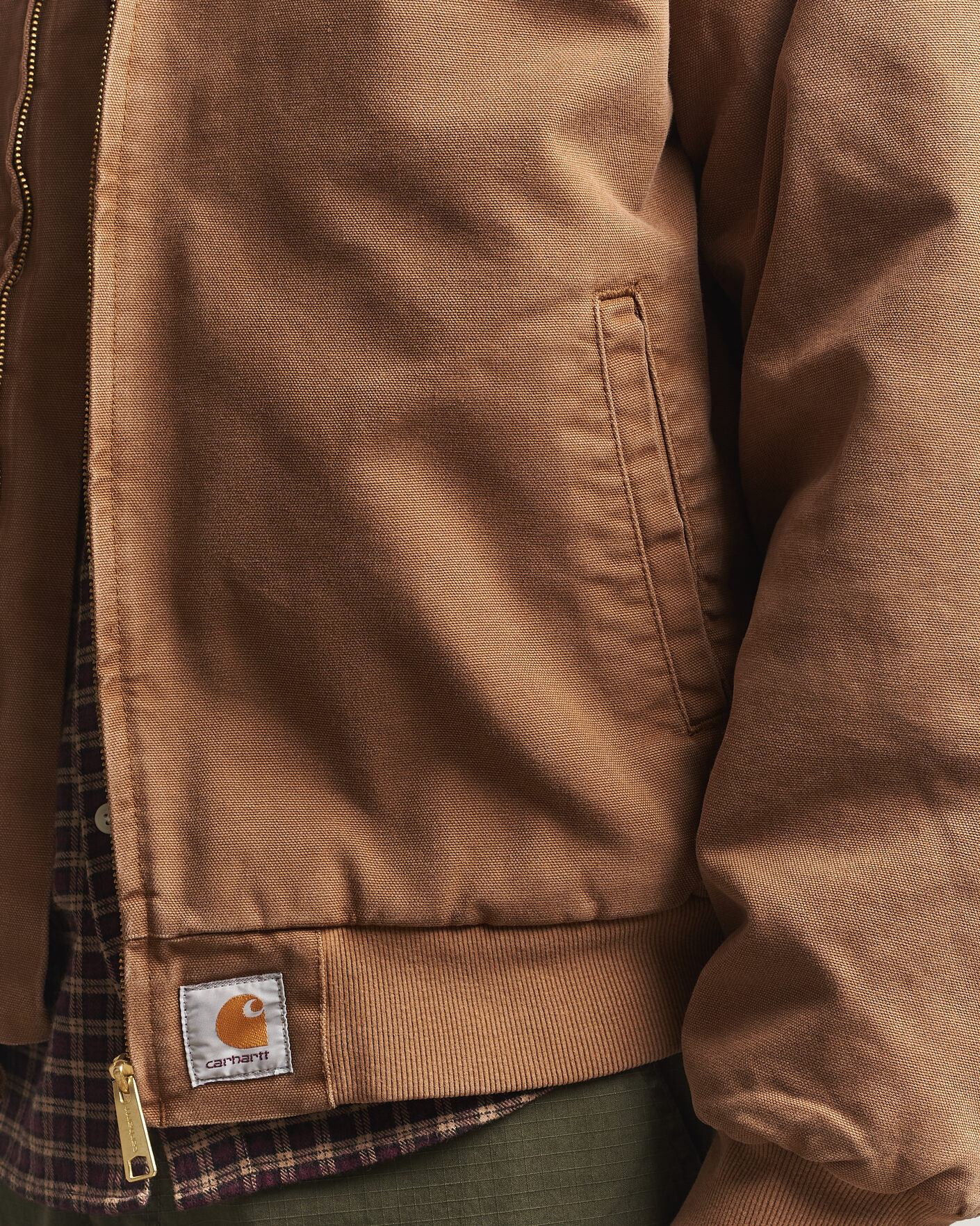 Heren | Jassen | Carhartt WIP | OG Santa Fe Jacket Whip H Brown