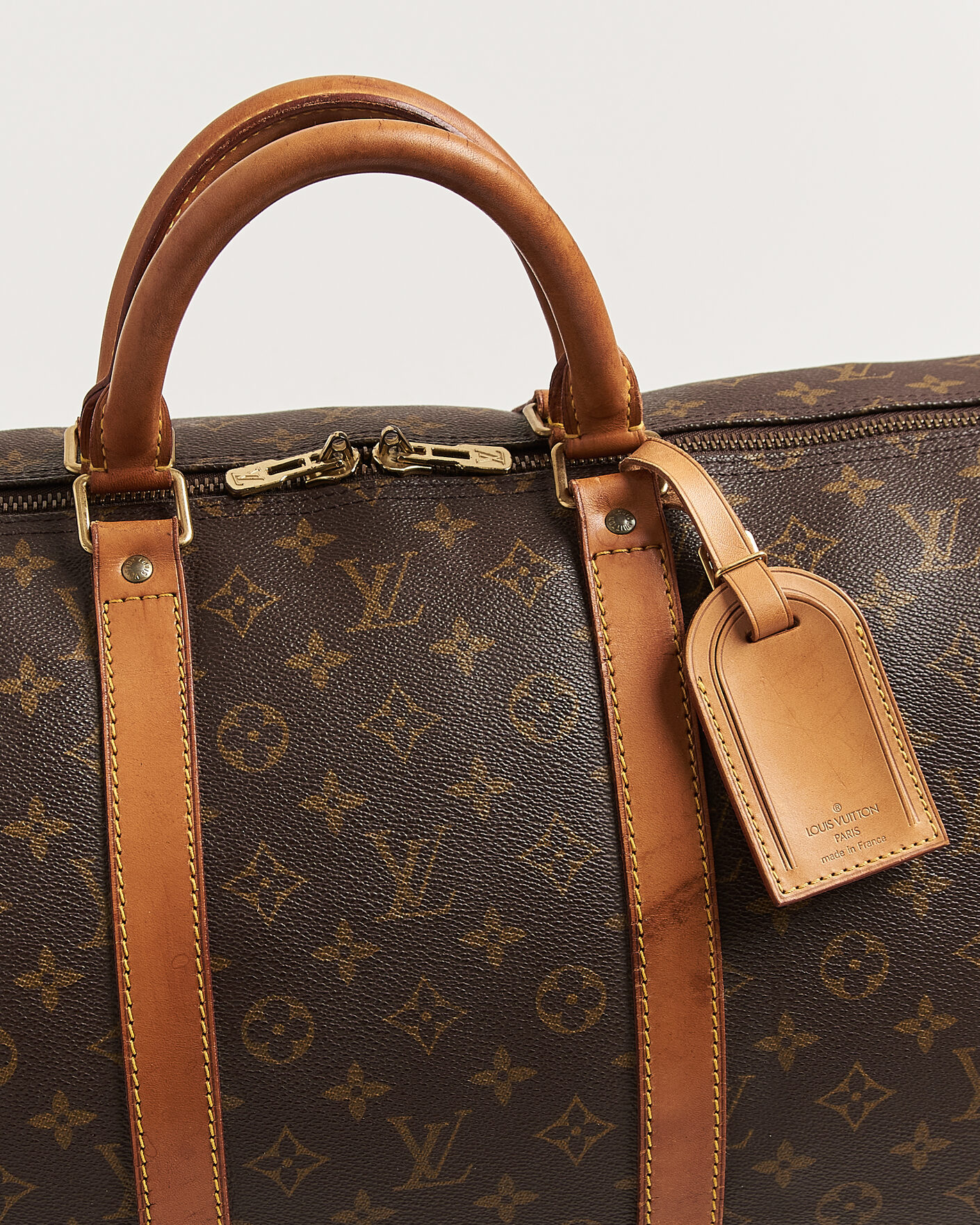 Heren | Pre-Owned & Vintage Bags | Louis Vuitton Pre-Owned | Keepall 55 Monogram