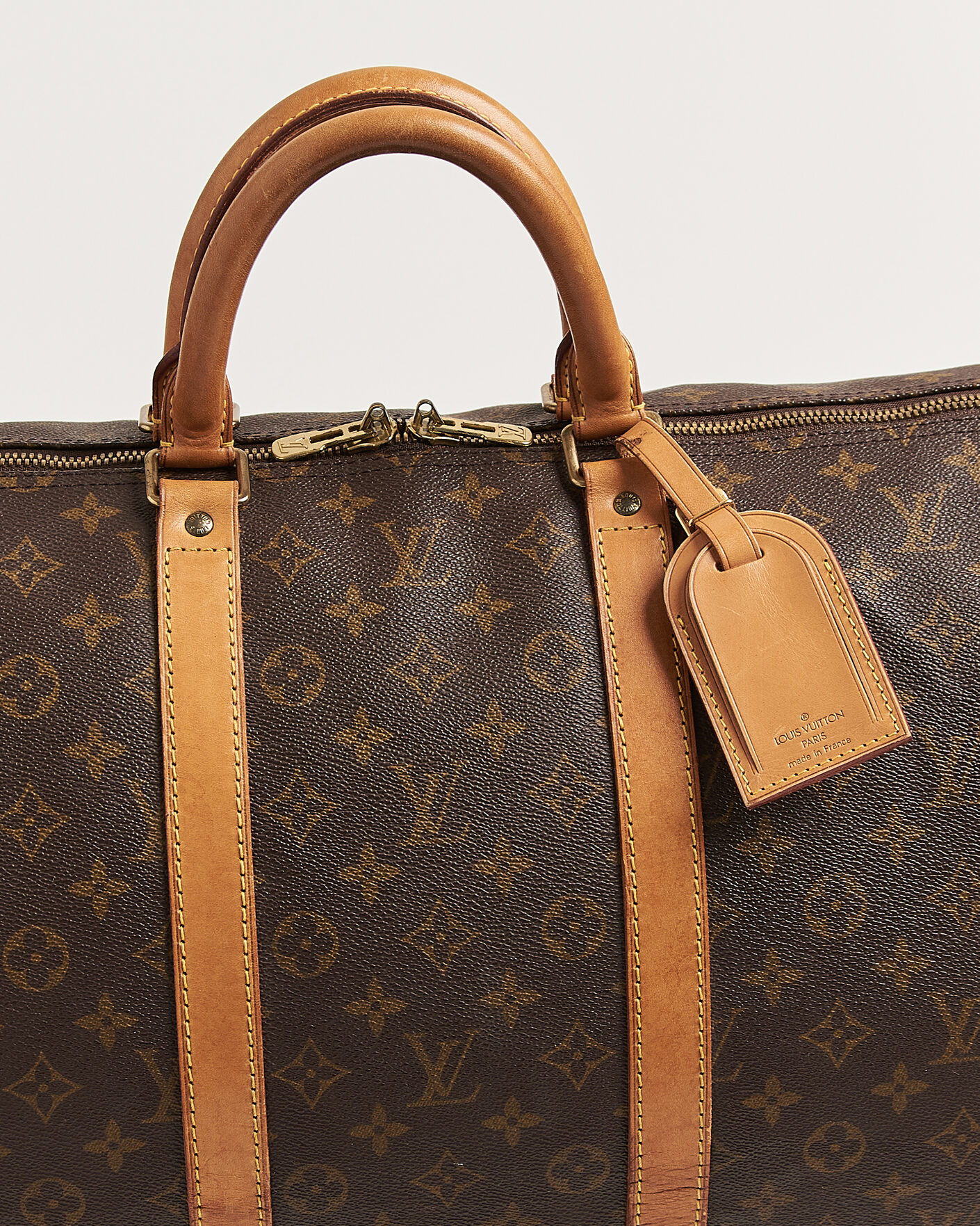 Heren | Pre-Owned & Vintage Bags | Louis Vuitton Pre-Owned | Keepall 55 Monogram
