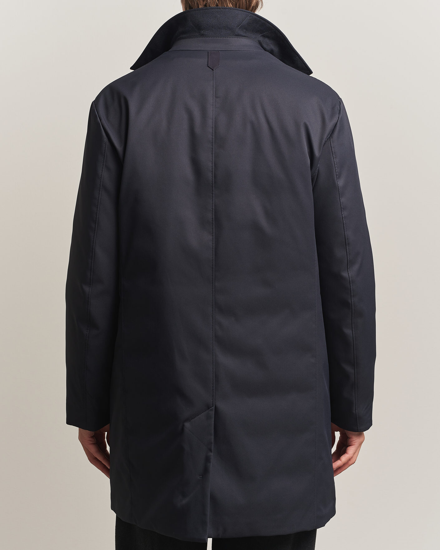 Heren | Jassen | Canali | Zip Liner Down Coat Navy