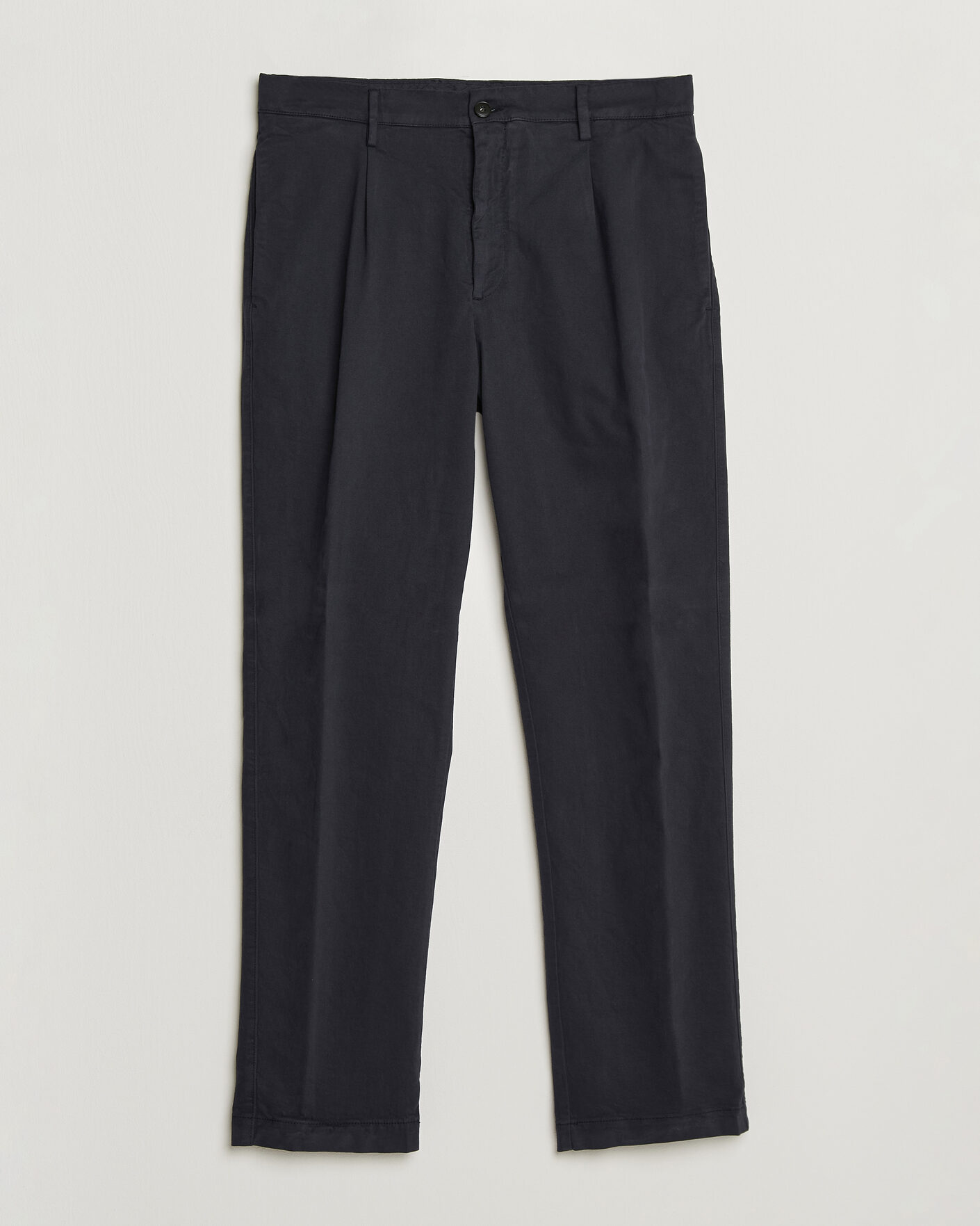 Heren | Broeken | Canali | Cotton/Cashmere Chinos Navy