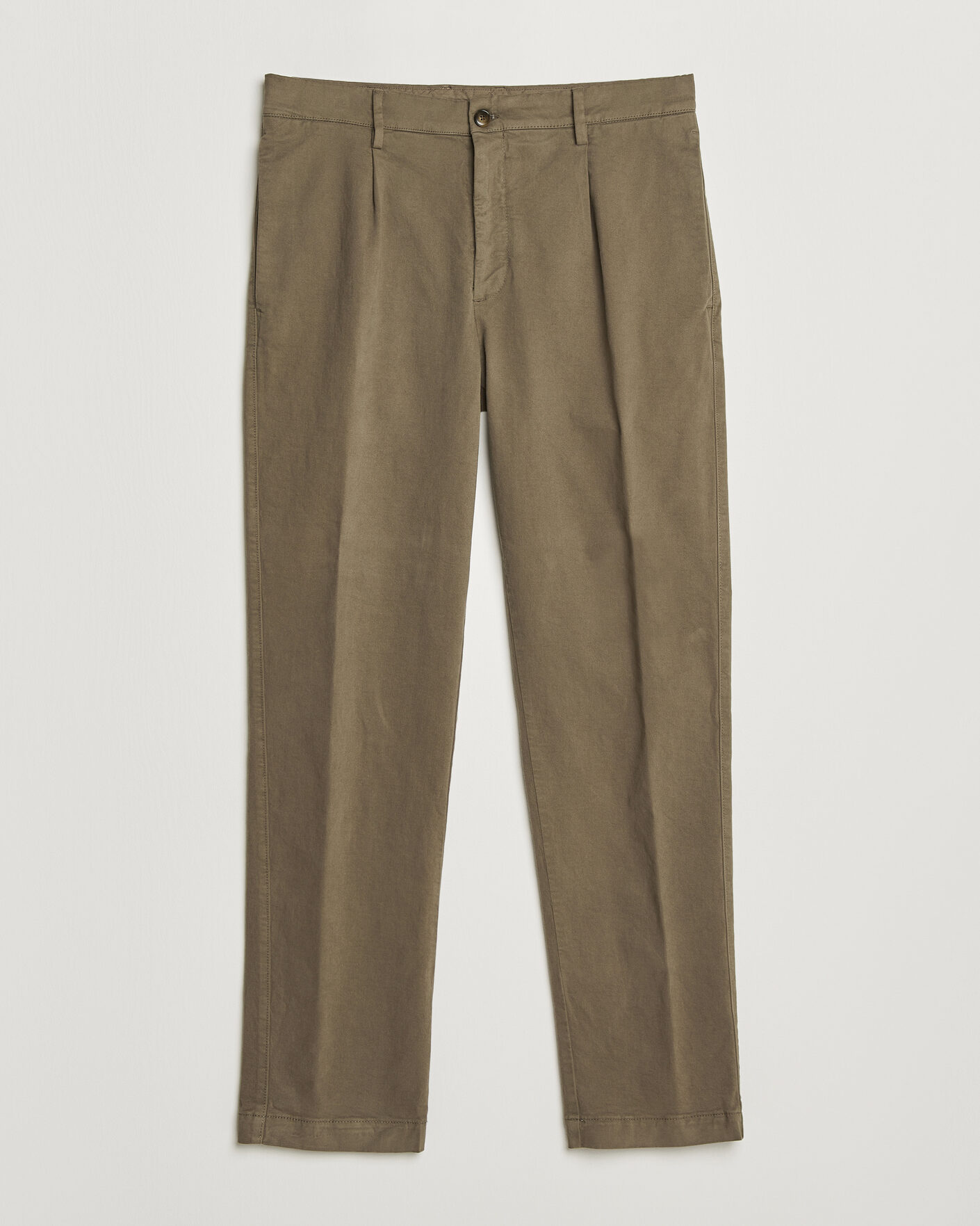 Heren | Broeken | Canali | Cotton/Cashmere Chinos Taupe