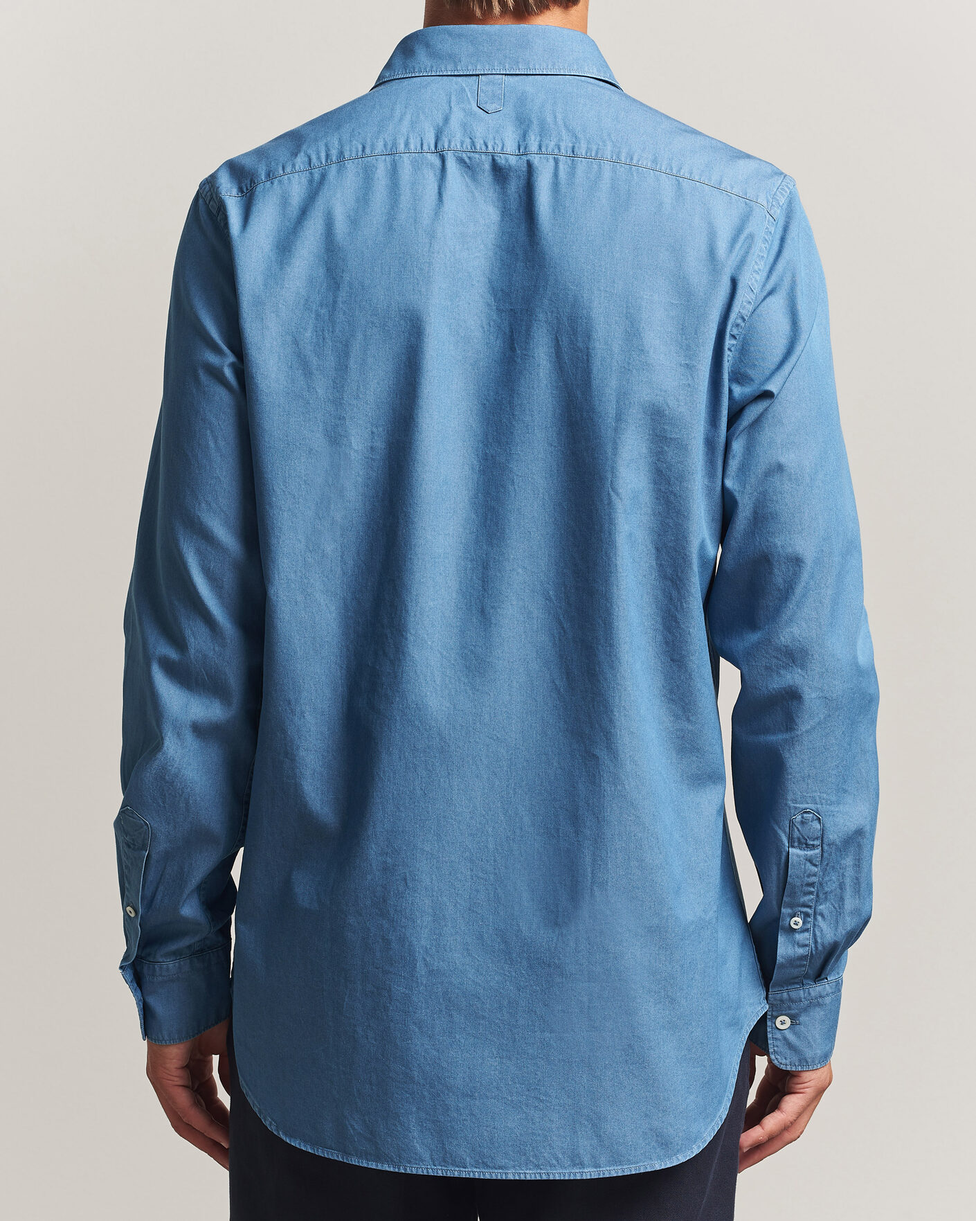 Heren | Overhemden | Canali | Denim Shirt Stone Wash