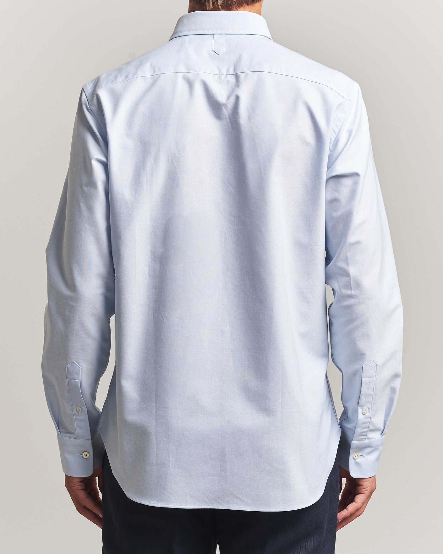 Heren | Overhemden | Canali | Oxford Button Down Shirt Light Blue