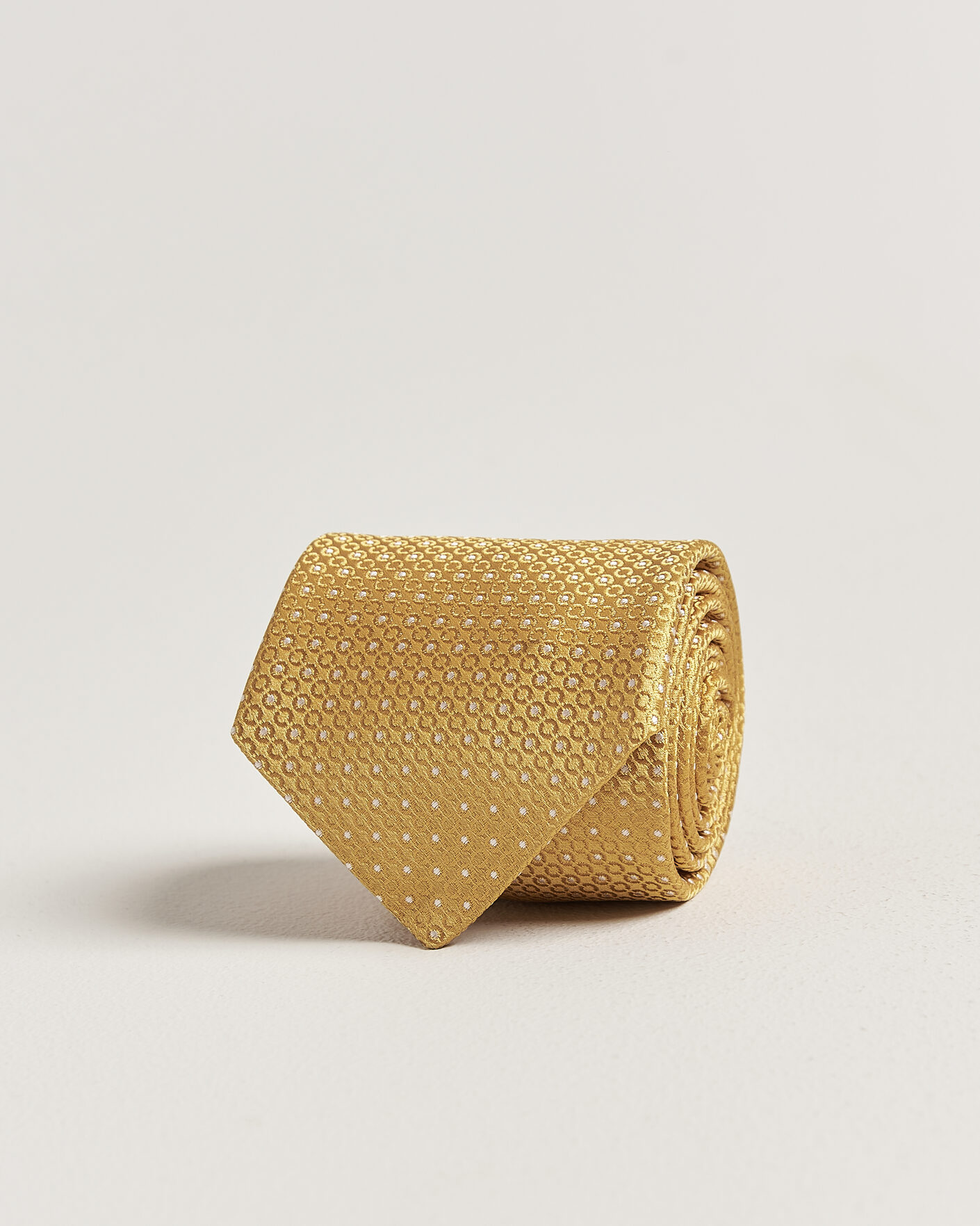 Heren | Stropdassen | Canali | Jacquard Silk Tie Yellow