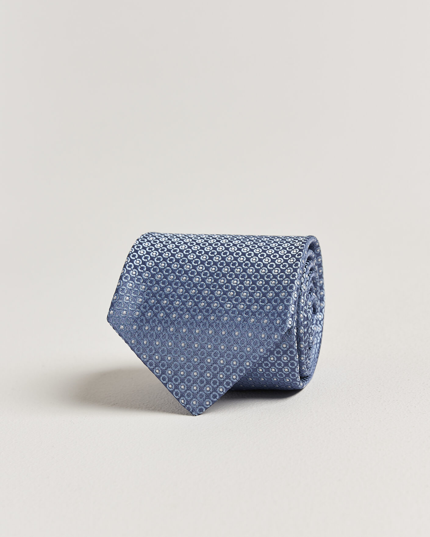 Heren | Stropdassen | Canali | Jacquard Silk Tie Sky Blue
