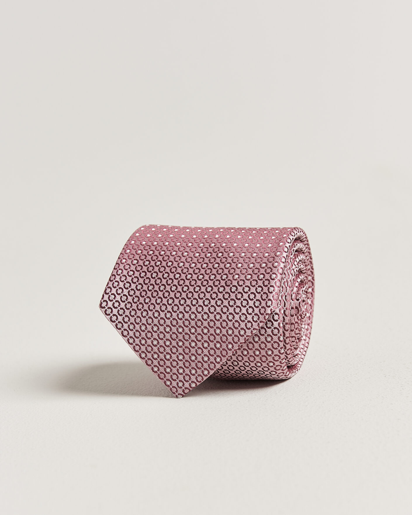 Heren | Stropdassen | Canali | Jacquard Silk Tie Rosa