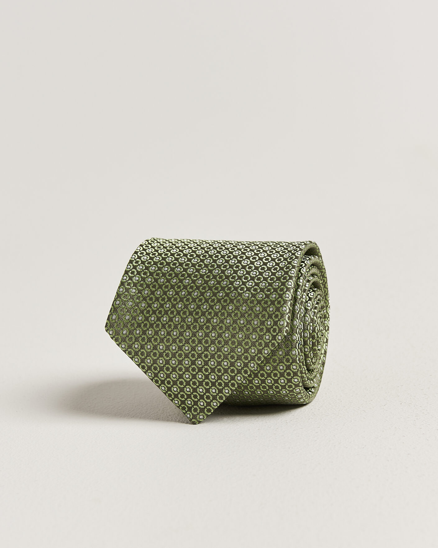 Heren | Stropdassen | Canali | Jacquard Silk Tie Grass Green