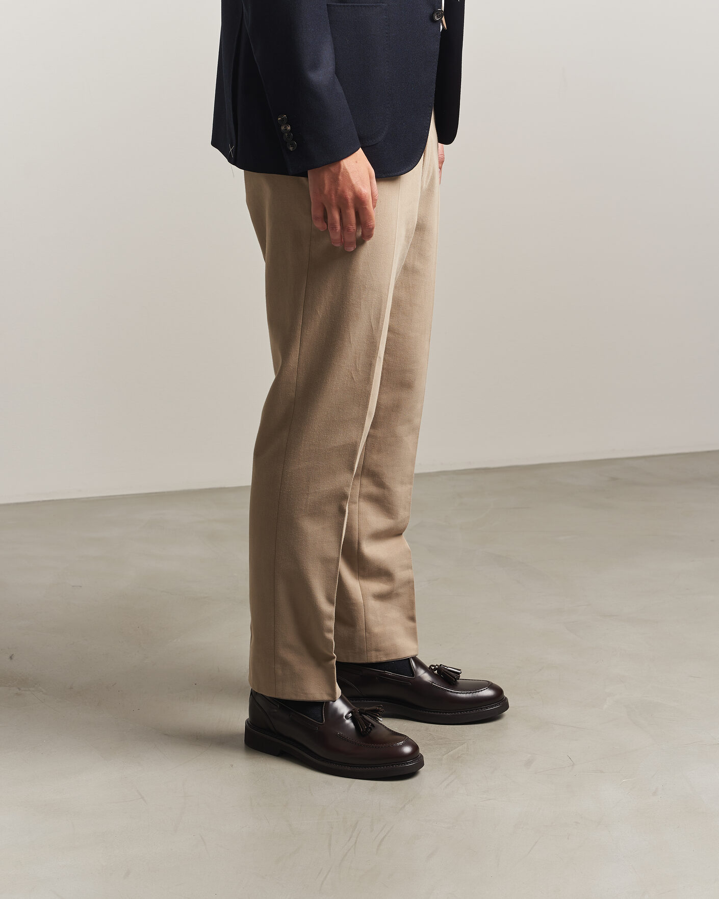 Heren | Instappers | Canali | Tassel Loafers Dark Brown Calf