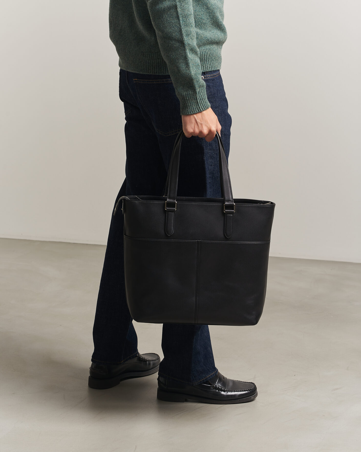 Heren | Tassen | Porter-Yoshida & Co. | Sort Tote Bag Black