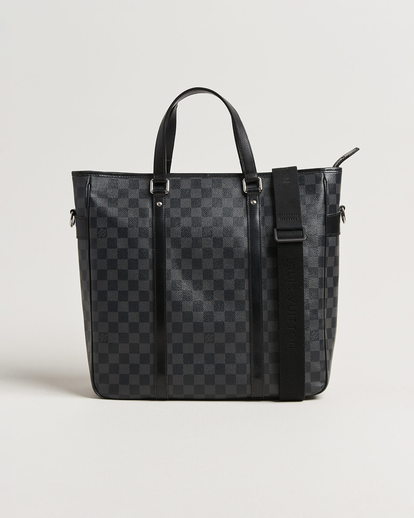 Heren | Pre-Owned & Vintage Bags | Louis Vuitton Pre-Owned | Tadao Tote Bag Damier Graphite