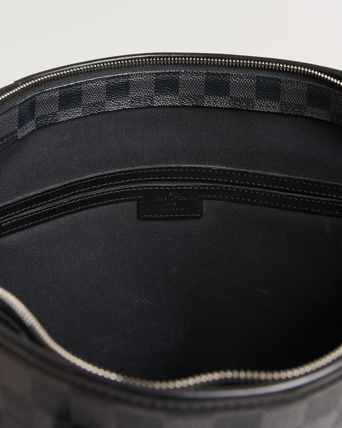 Heren | Pre-Owned & Vintage Bags | Louis Vuitton Pre-Owned | Tadao Tote Bag Damier Graphite