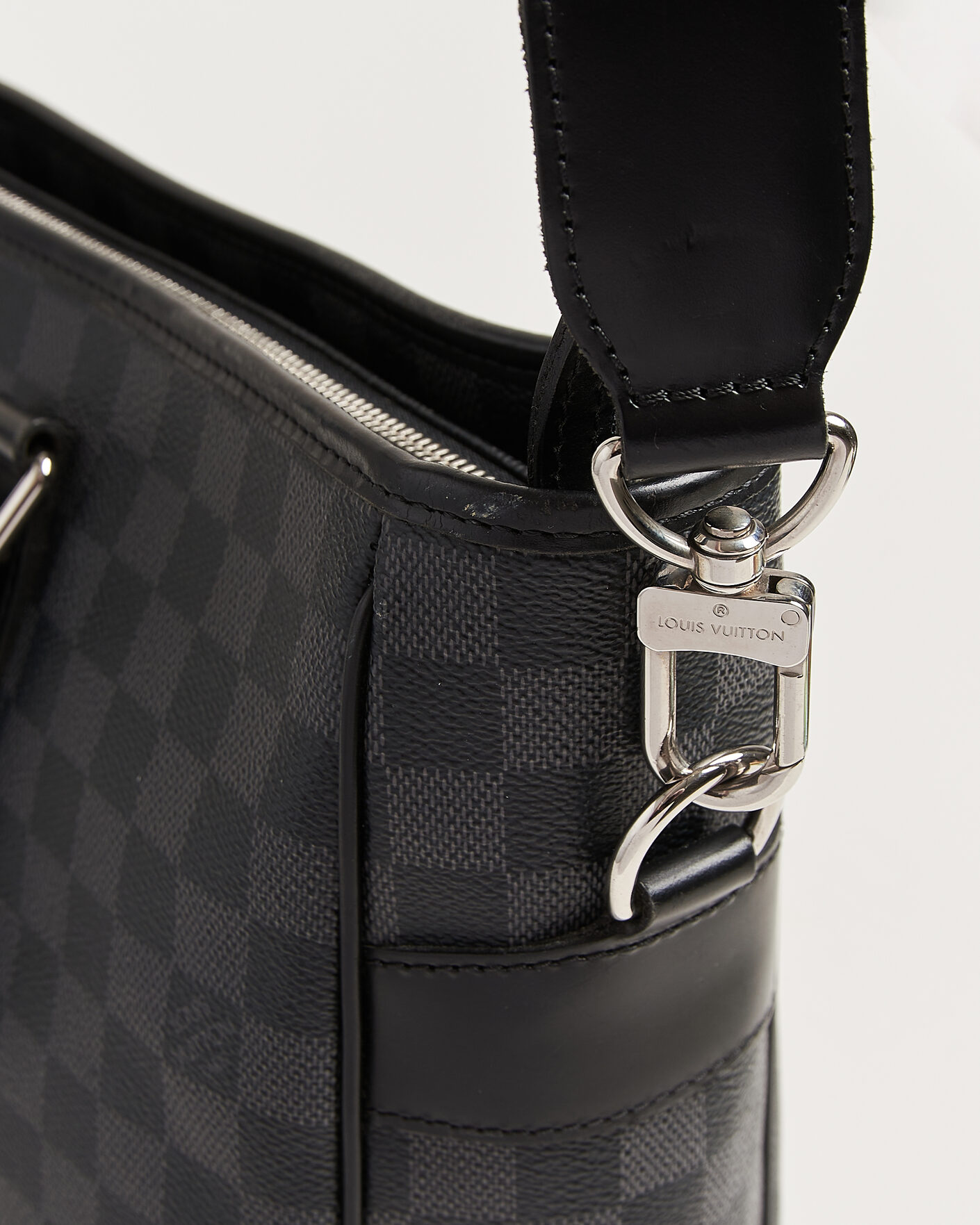 Heren | Pre-Owned & Vintage Bags | Louis Vuitton Pre-Owned | Tadao Tote Bag Damier Graphite