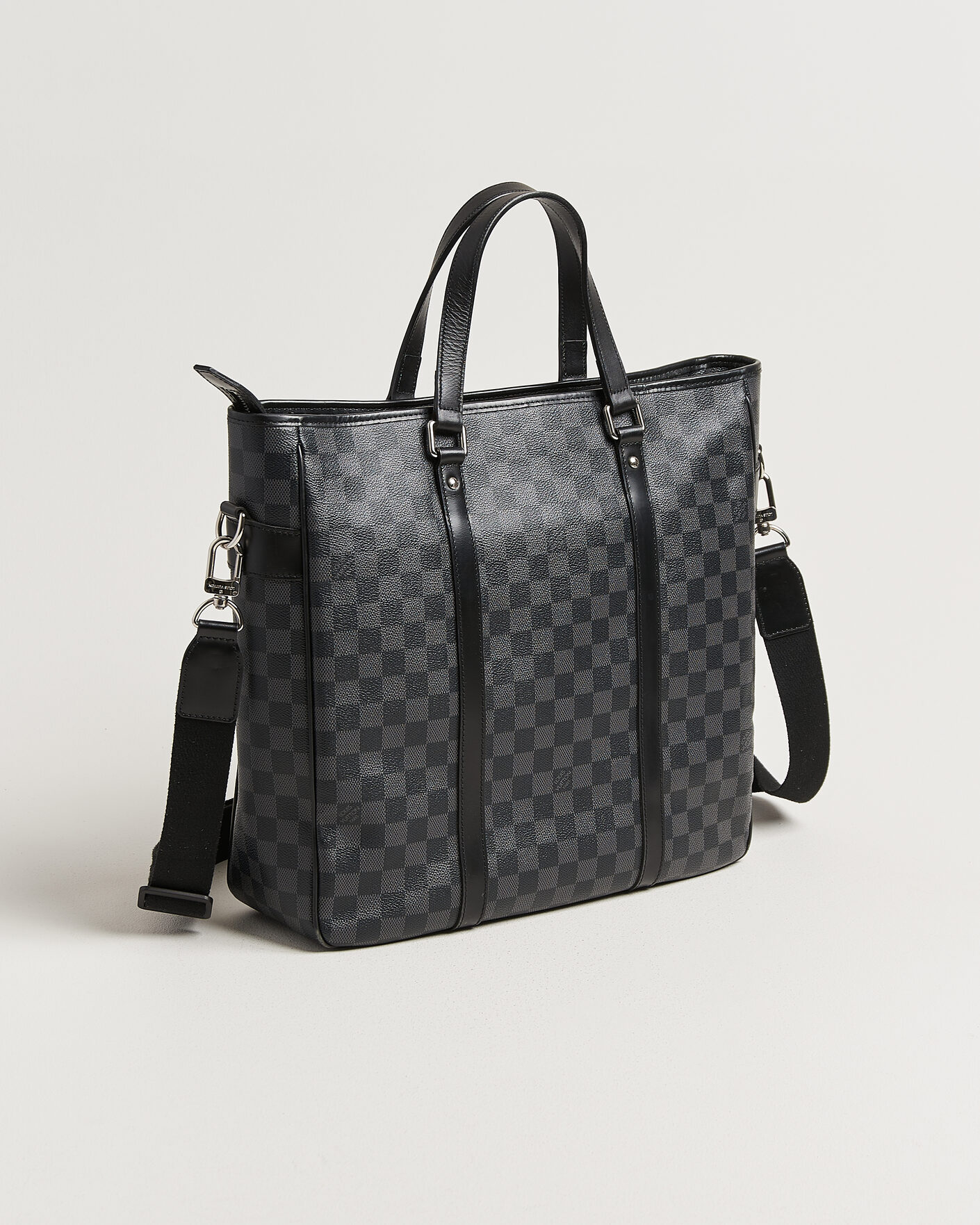 Heren | Pre-Owned & Vintage Bags | Louis Vuitton Pre-Owned | Tadao Tote Bag Damier Graphite
