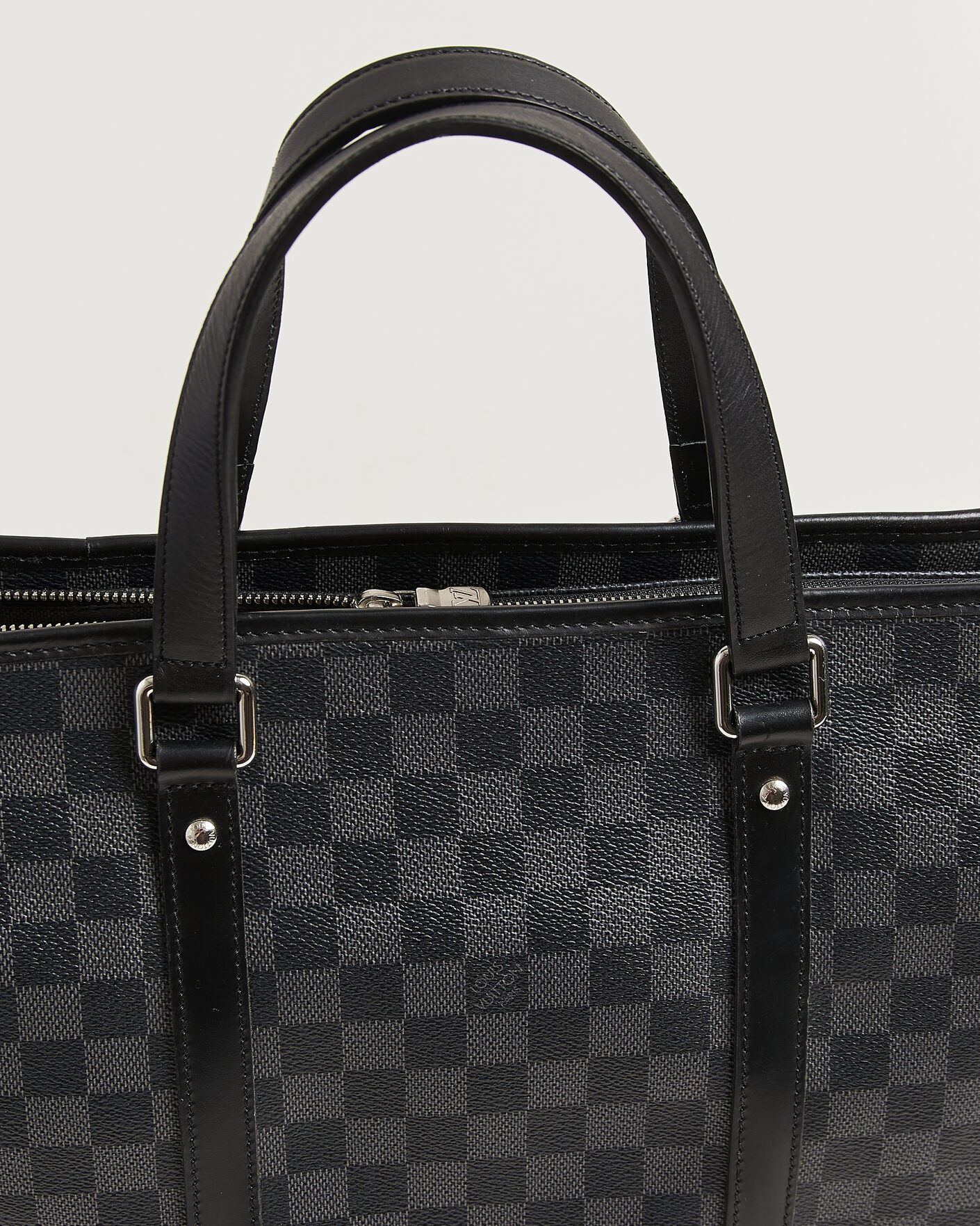 Heren | Pre-Owned & Vintage Bags | Louis Vuitton Pre-Owned | Tadao Tote Bag Damier Graphite