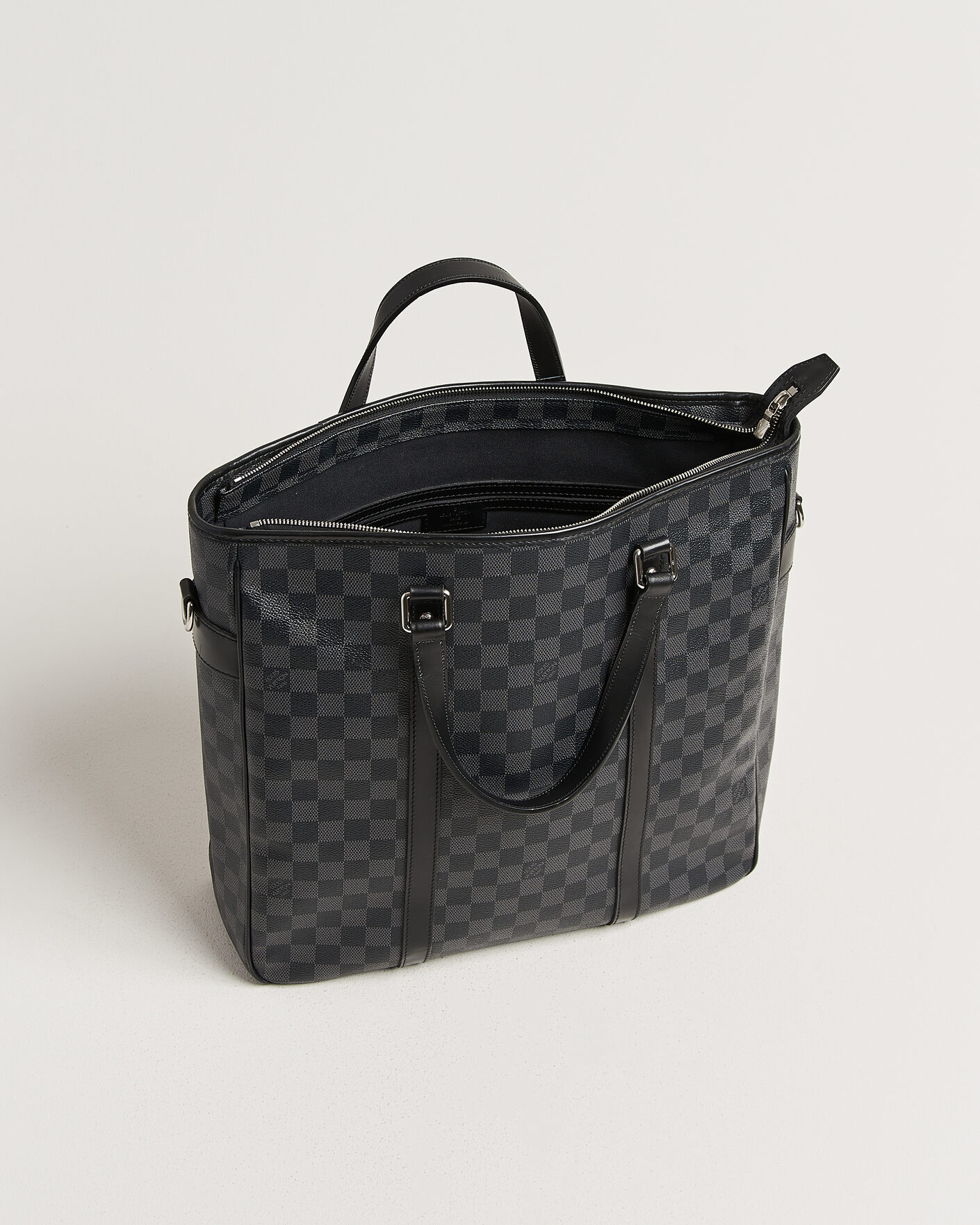 Heren | Pre-Owned & Vintage Bags | Louis Vuitton Pre-Owned | Tadao Tote Bag Damier Graphite