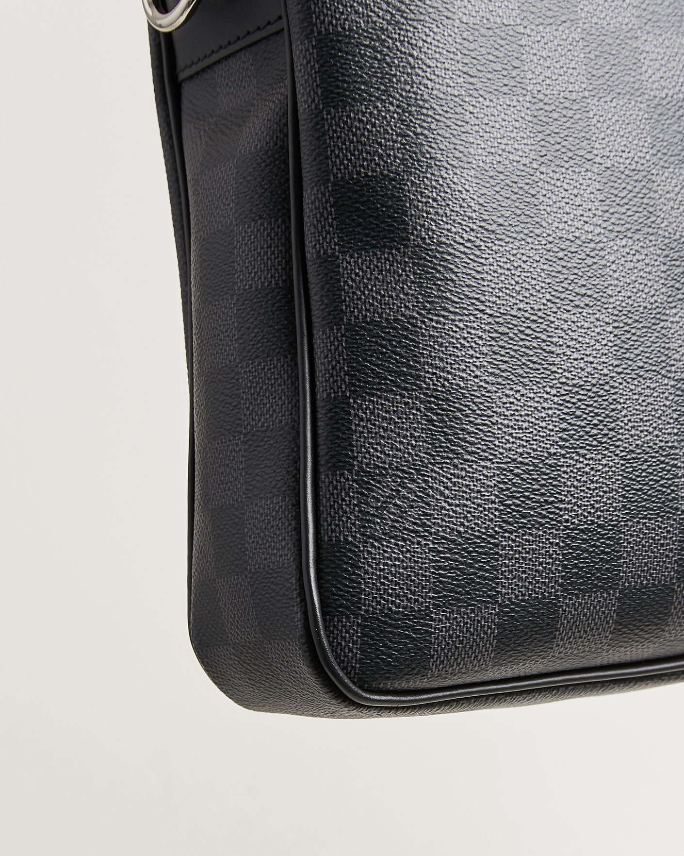 Heren | Pre-Owned & Vintage Bags | Louis Vuitton Pre-Owned | Porte Documents Damier Graphite