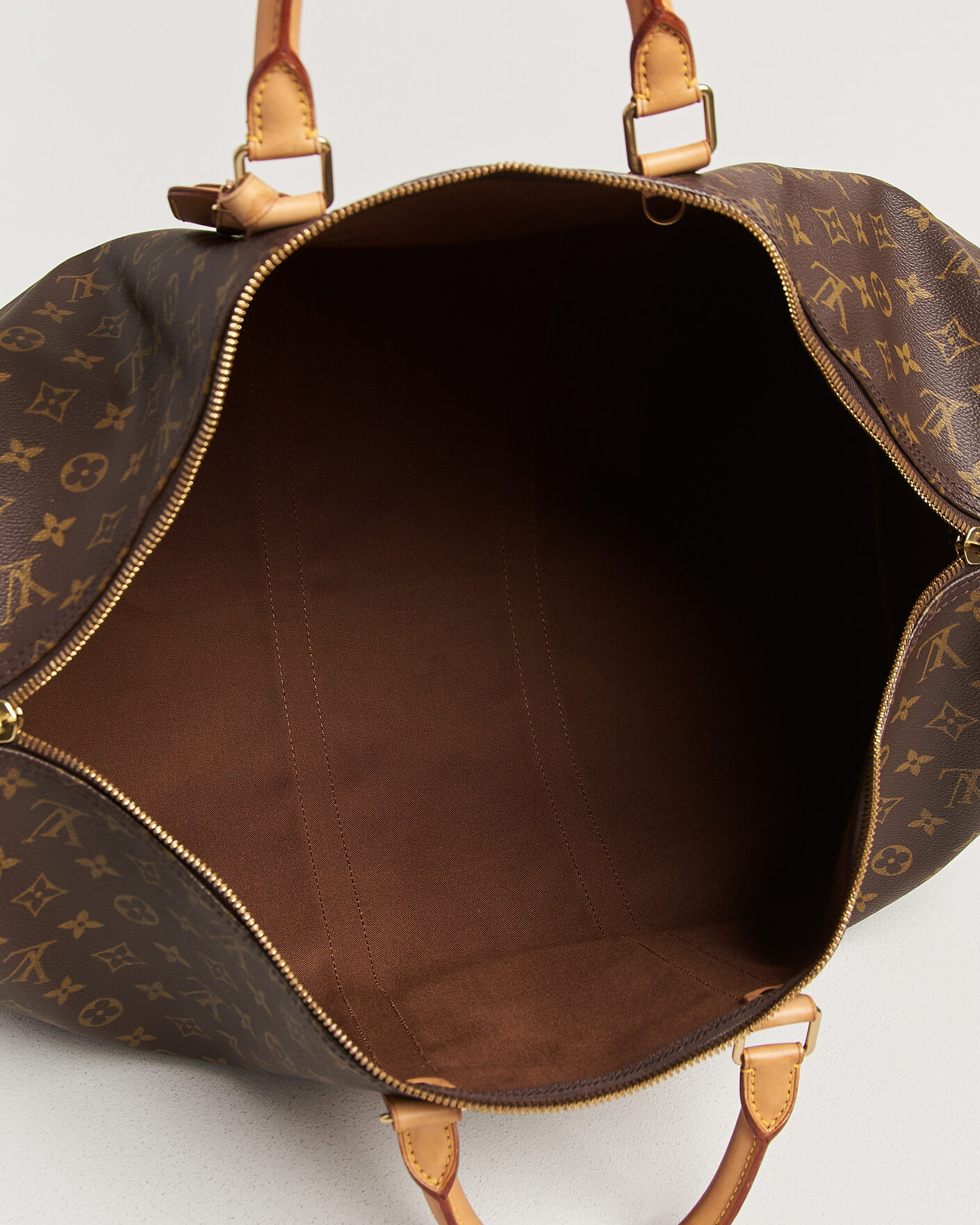 Heren | Louis Vuitton Pre-Owned Keepall 55 Monogram | Louis Vuitton Pre-Owned | Keepall 55 Monogram