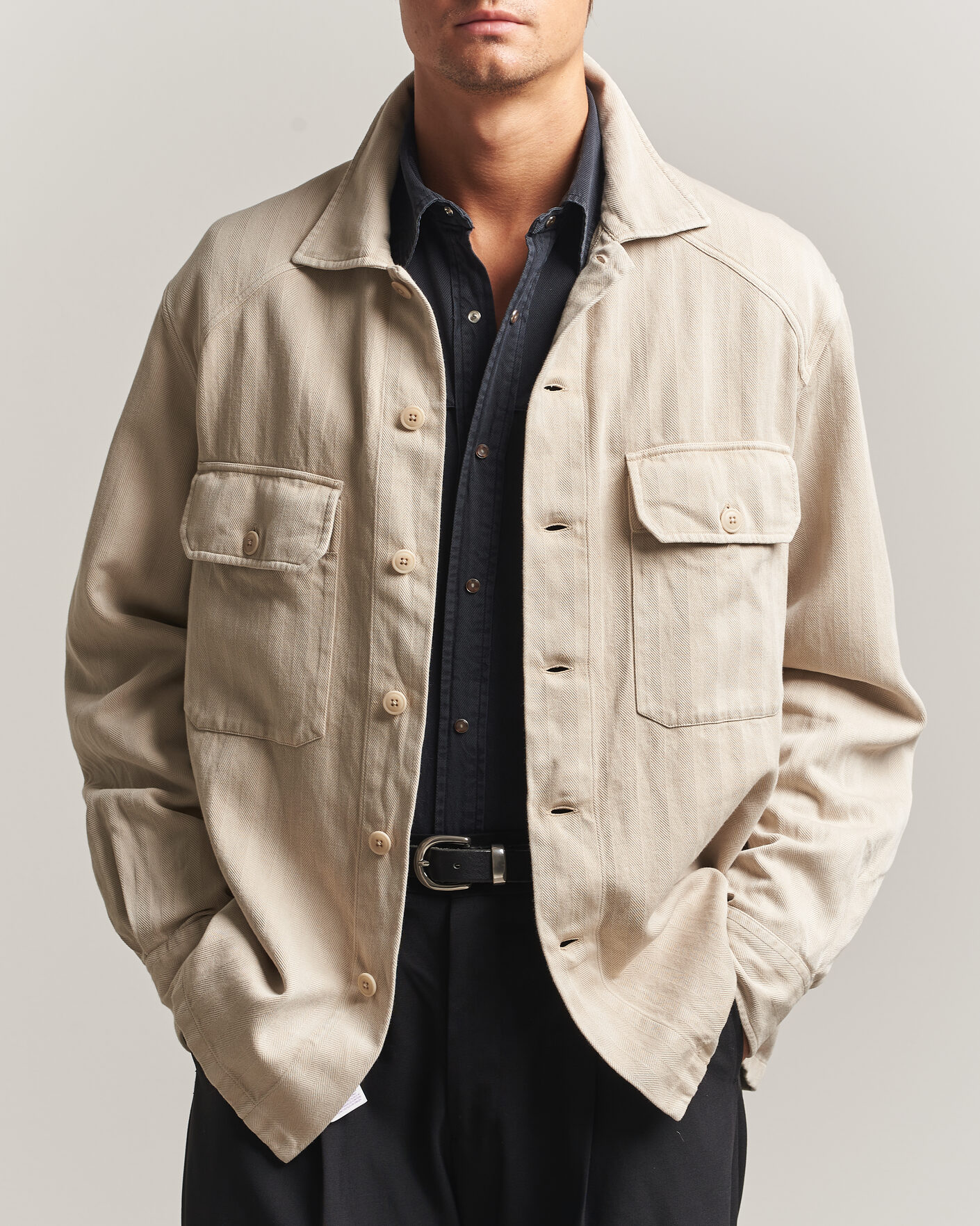 Heren | Overhemden | Ralph Lauren Purple Label | Long Sleeve Shirt Campagne