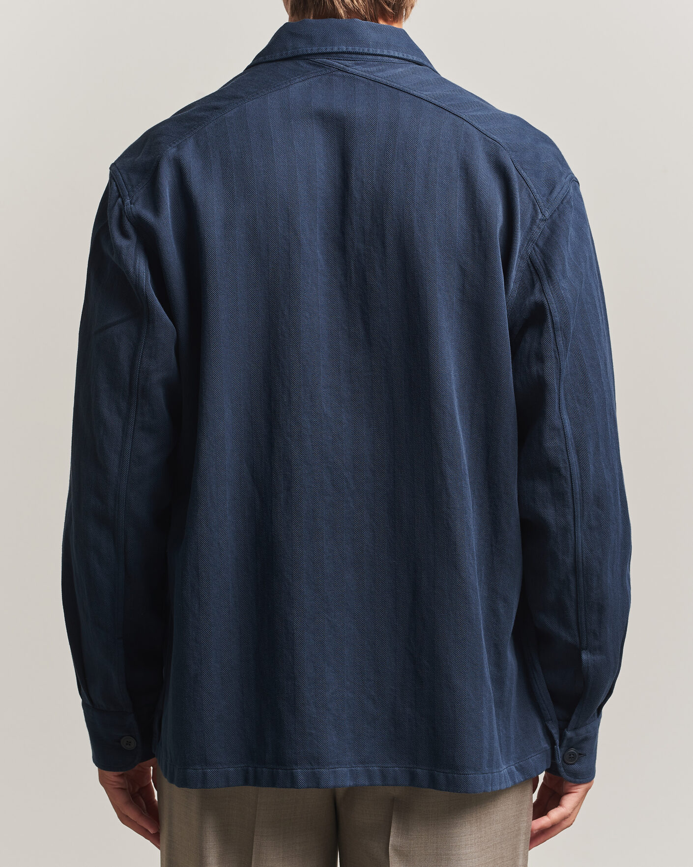 Heren | Overhemden | Ralph Lauren Purple Label | Long Sleeve Shirt Racing Navy