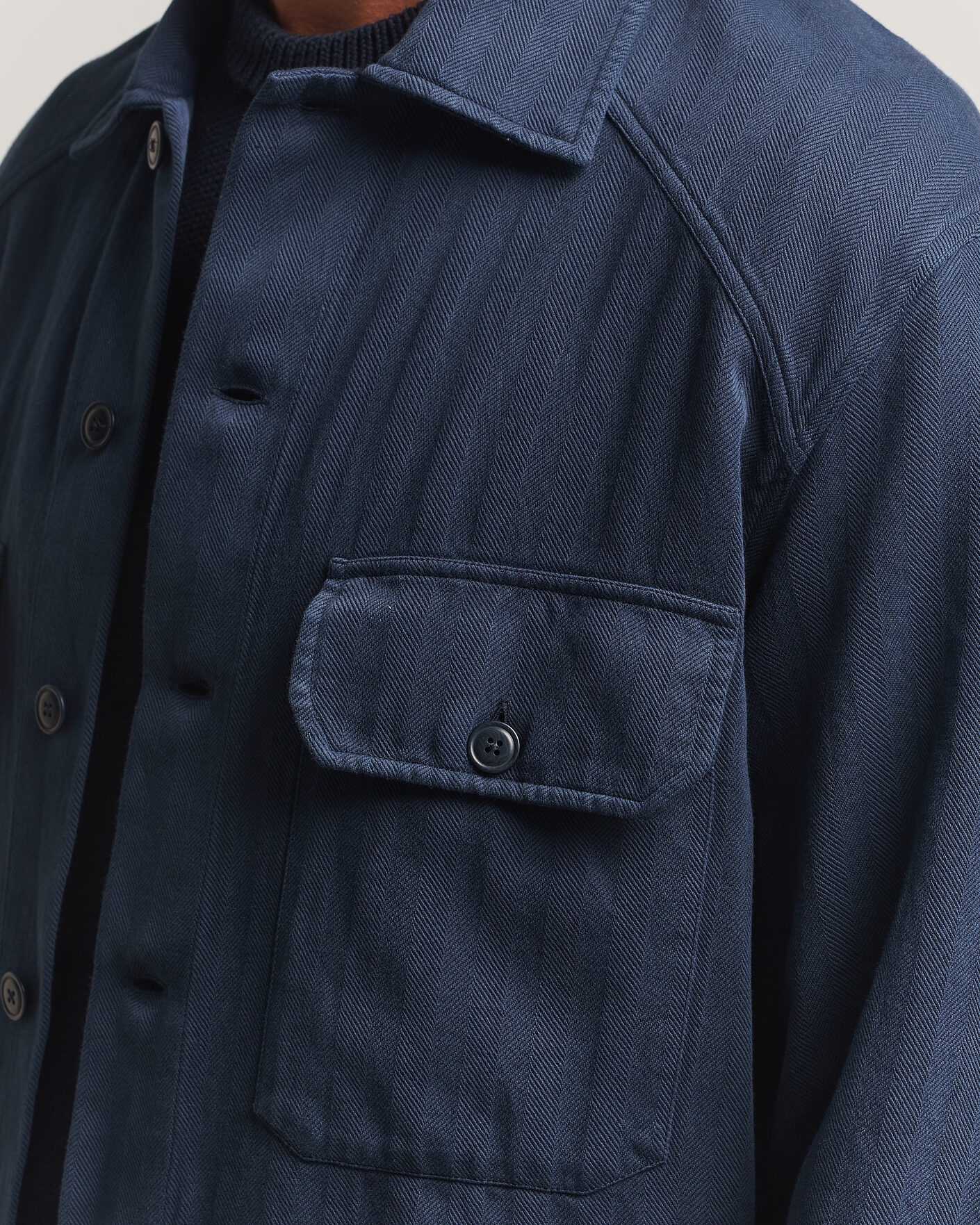 Heren | Overhemden | Ralph Lauren Purple Label | Long Sleeve Shirt Racing Navy