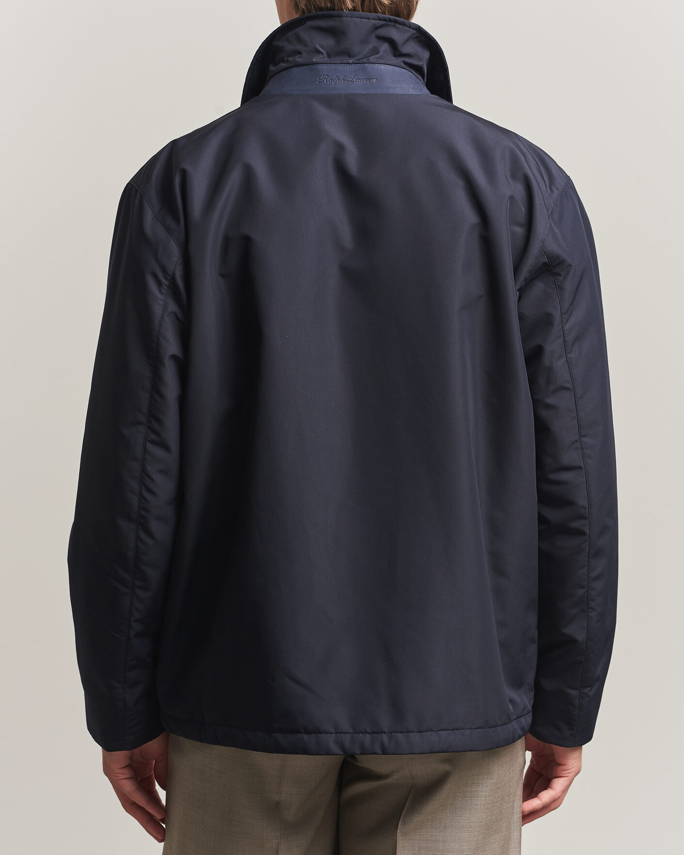 Heren | Jassen | Ralph Lauren Purple Label | Nylon Bomber Jacket Racing Navy