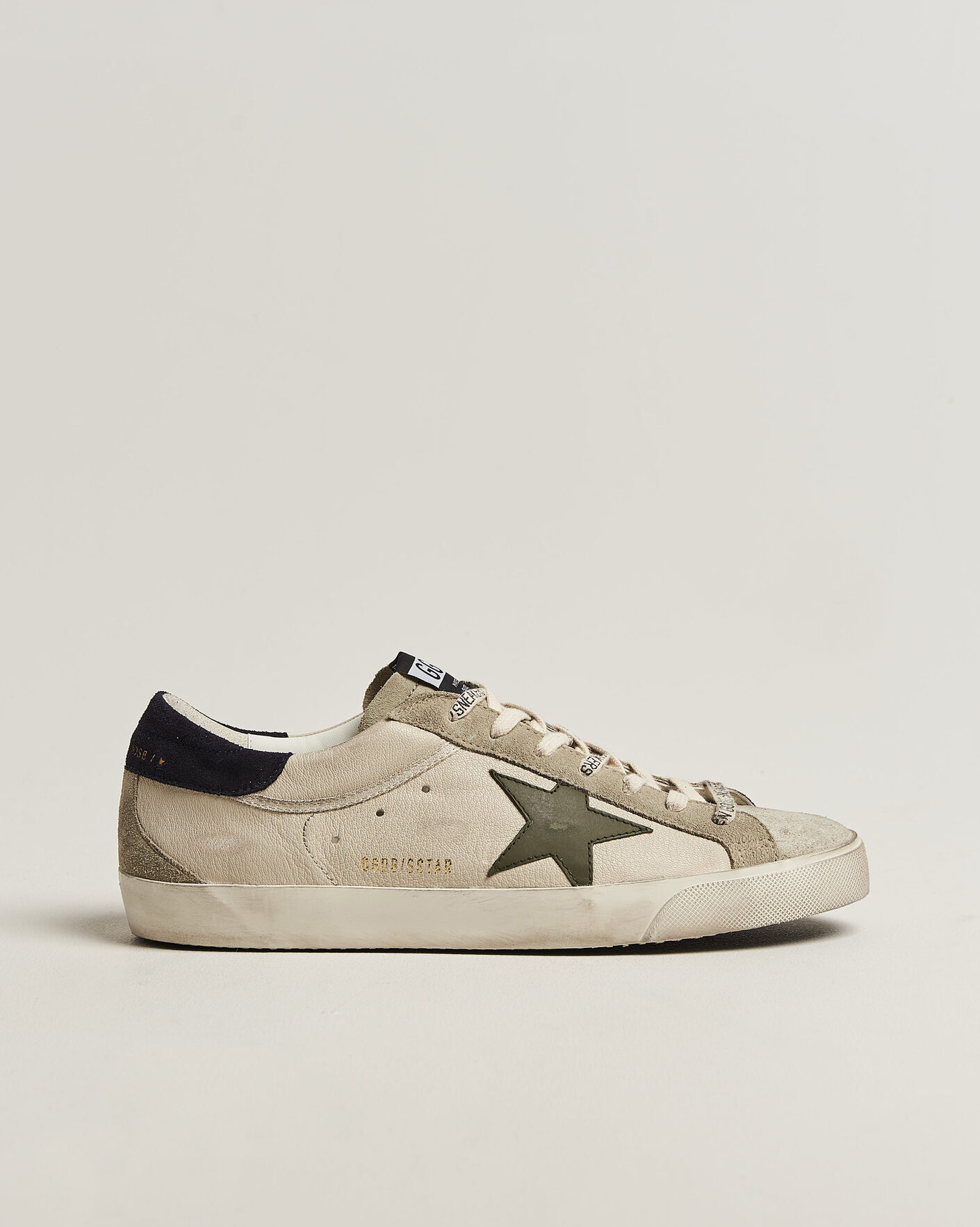 Heren | Sneakers | Golden Goose | Super-Star Sneakers Cream/Grey