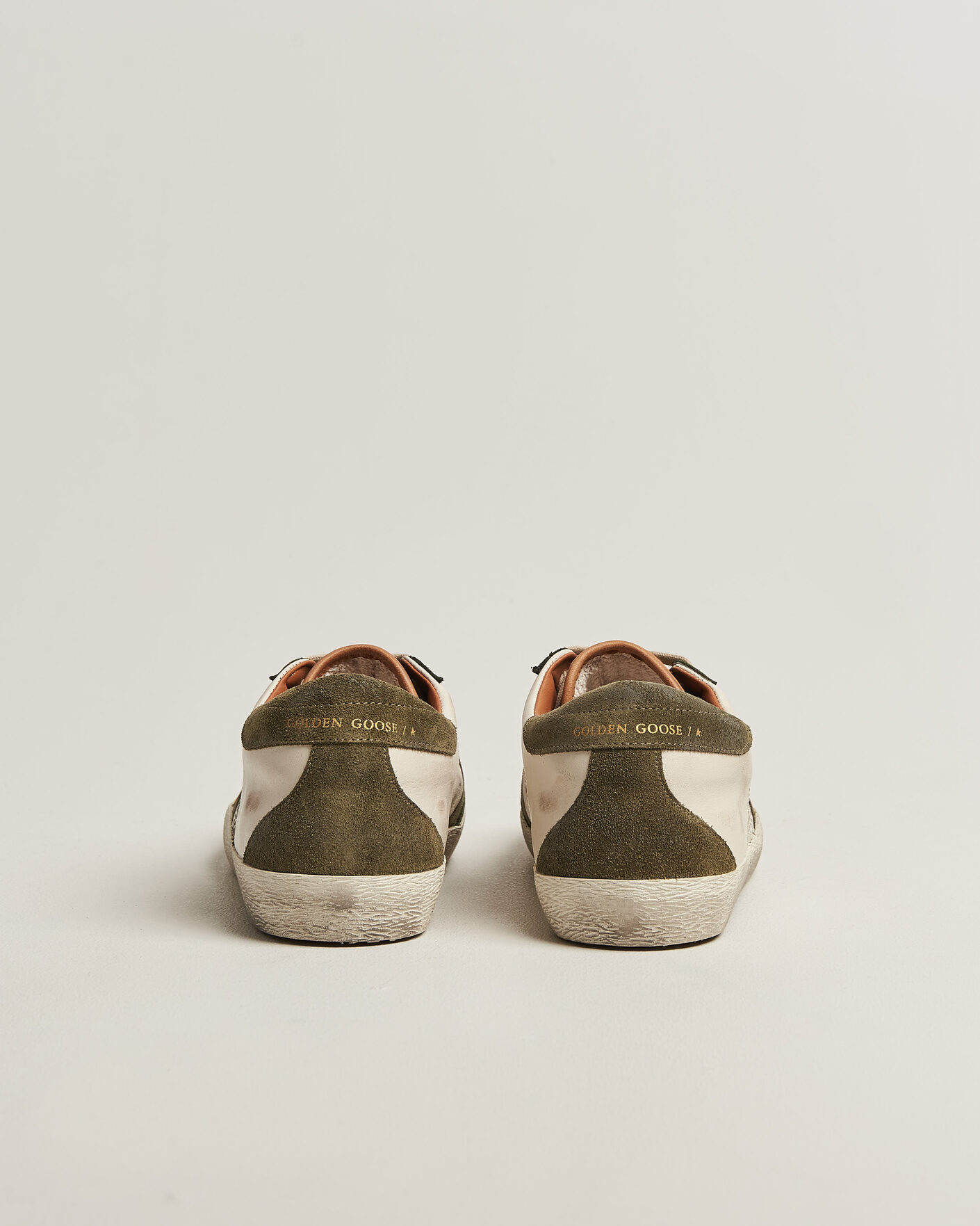 Heren | Sneakers | Golden Goose | Super-Star Sneakers Cream/Olive