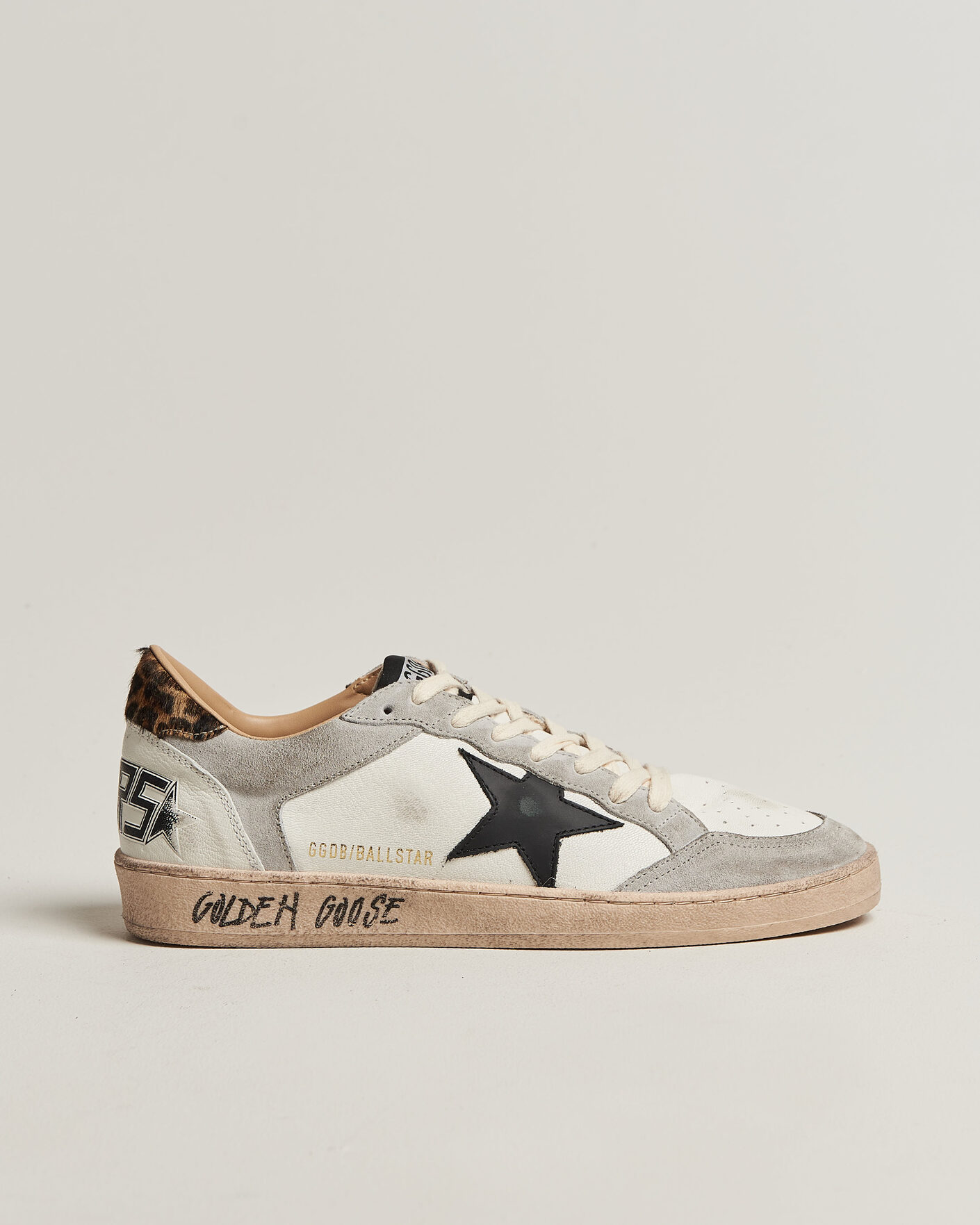 Heren | Sneakers | Golden Goose | Ball Star Sneakers White/Grey
