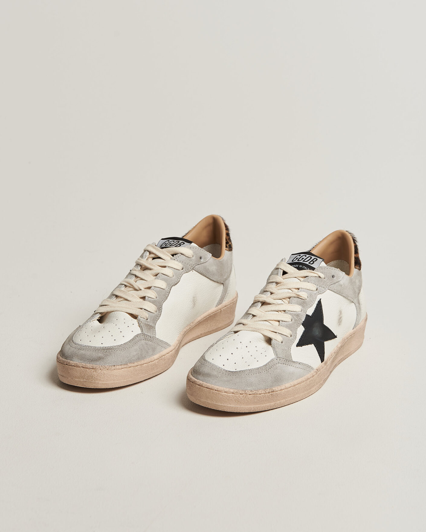 Heren | Sneakers | Golden Goose | Ball Star Sneakers White/Grey