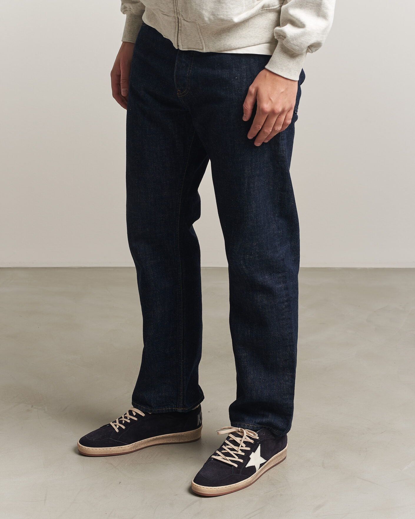 Heren | Sneakers | Golden Goose | Ball Star Sneakers Dark Blue