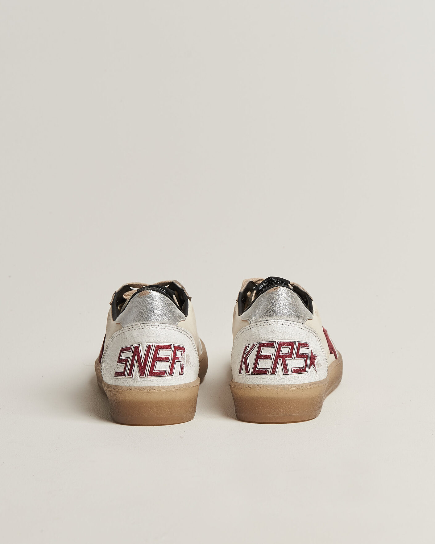 Heren | Sneakers | Golden Goose | Ball Star Sneakers White/Red