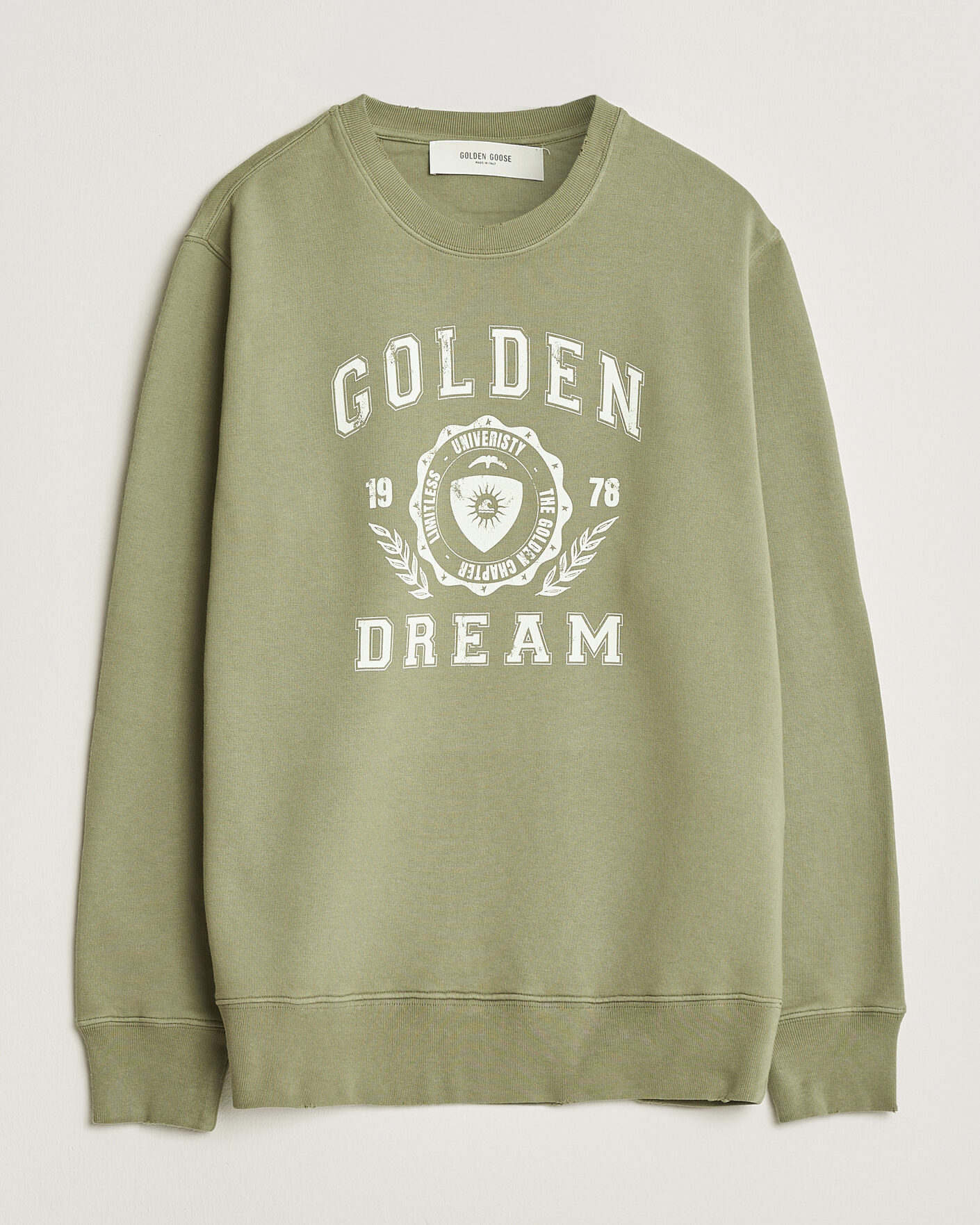 Heren | Truien | Golden Goose | Garment Dyed Sweatshirt Vintage Kalamata