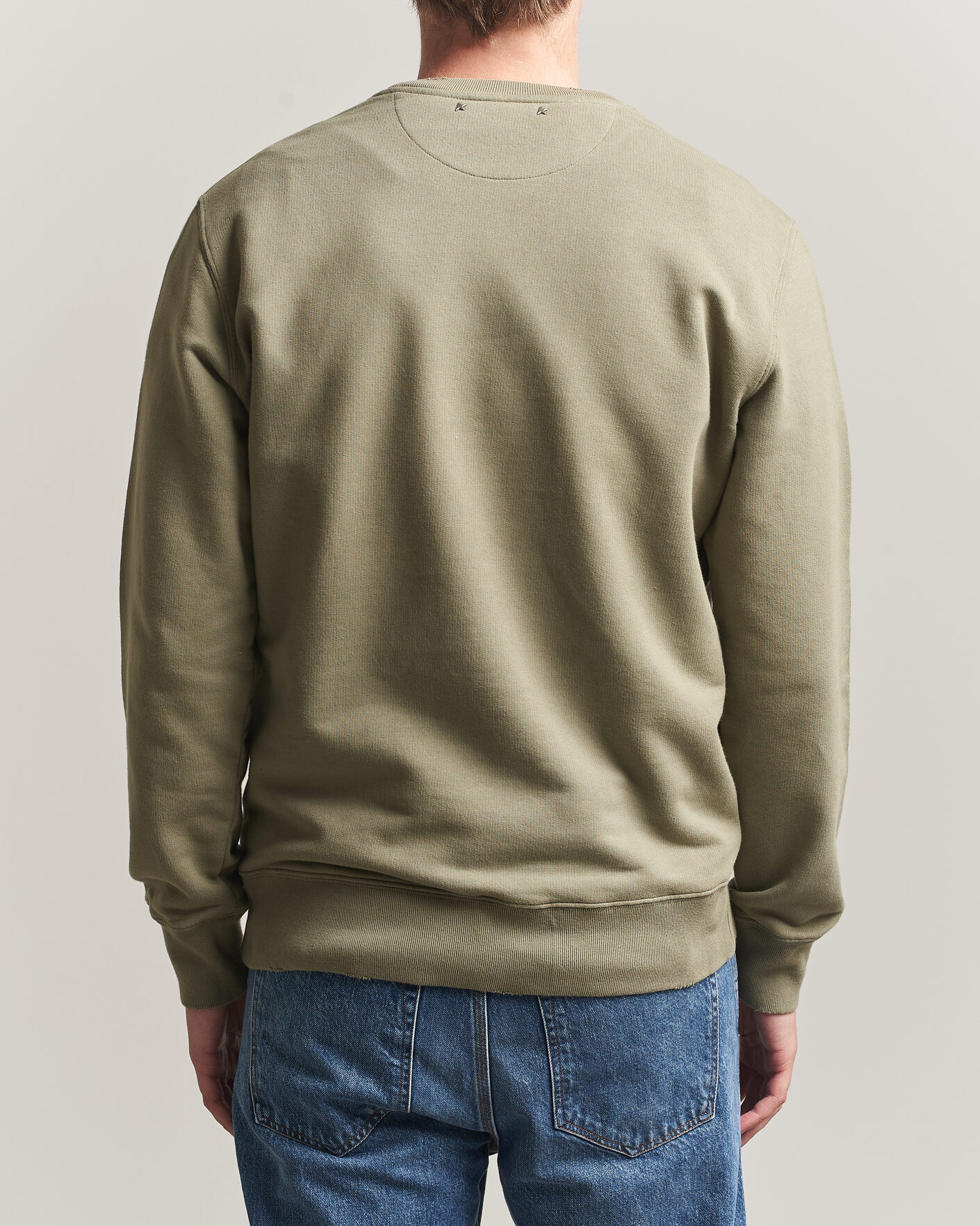 Heren | Truien | Golden Goose | Garment Dyed Sweatshirt Vintage Kalamata