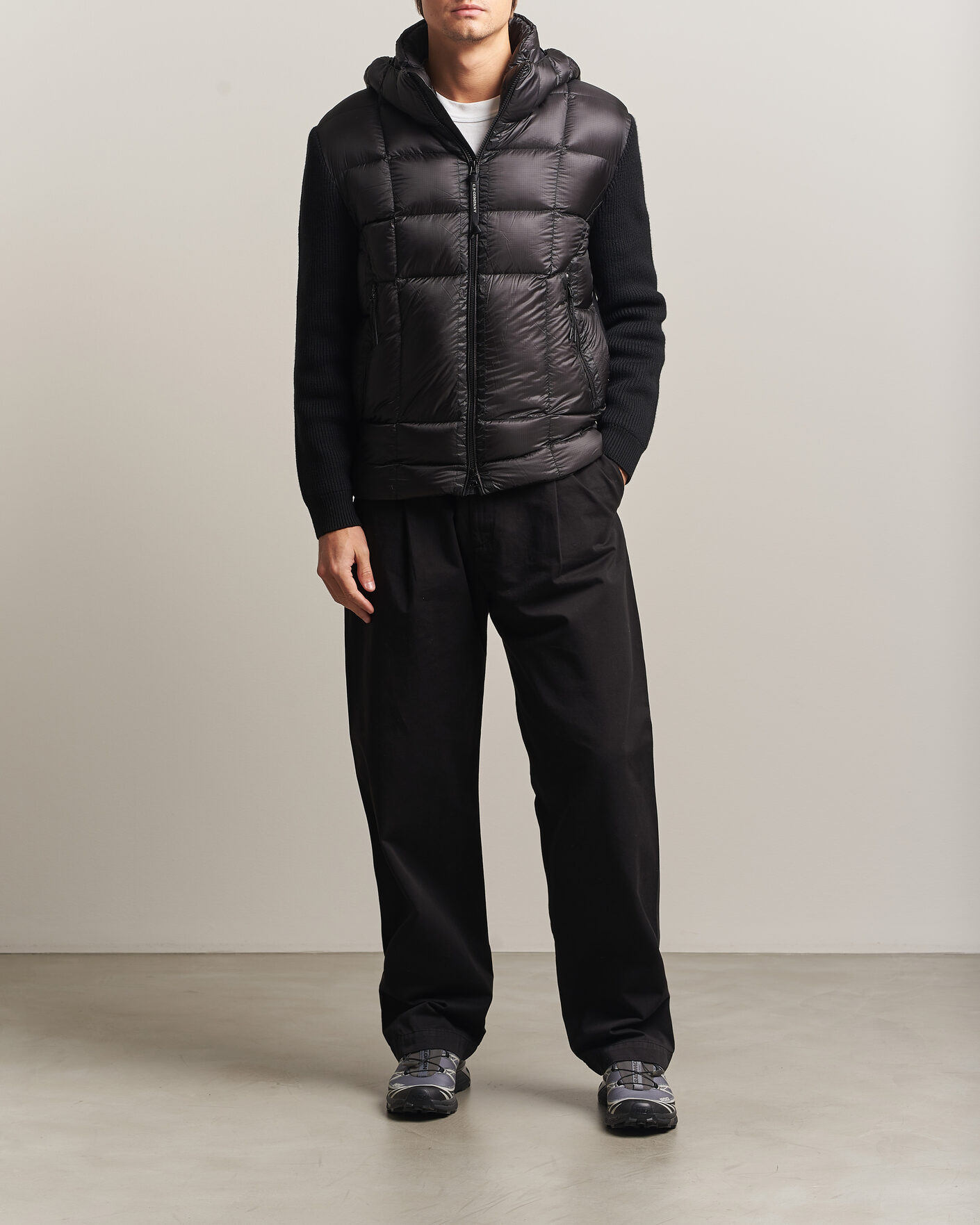 Heren | Broeken | C.P. Company | Cotton Gabardine Pants Black