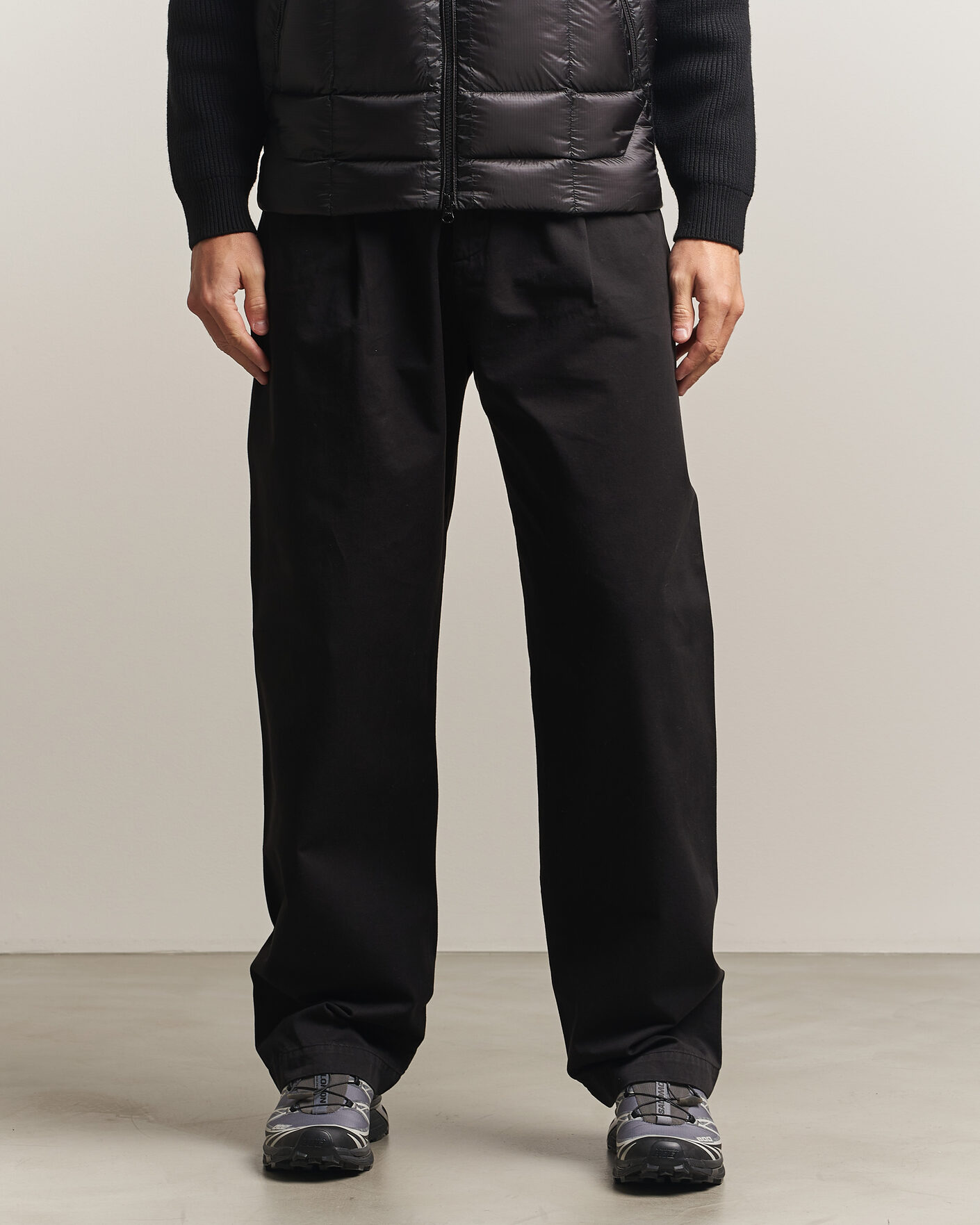 Heren | Broeken | C.P. Company | Cotton Gabardine Pants Black