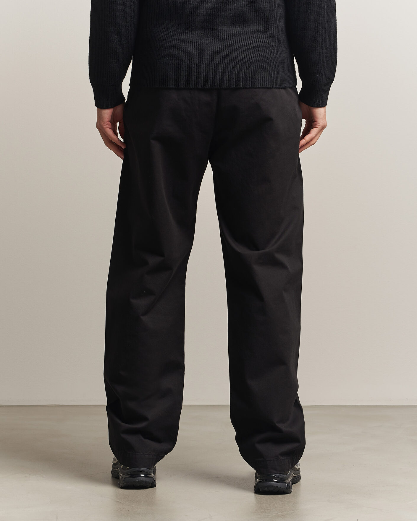 Heren | Broeken | C.P. Company | Cotton Gabardine Pants Black