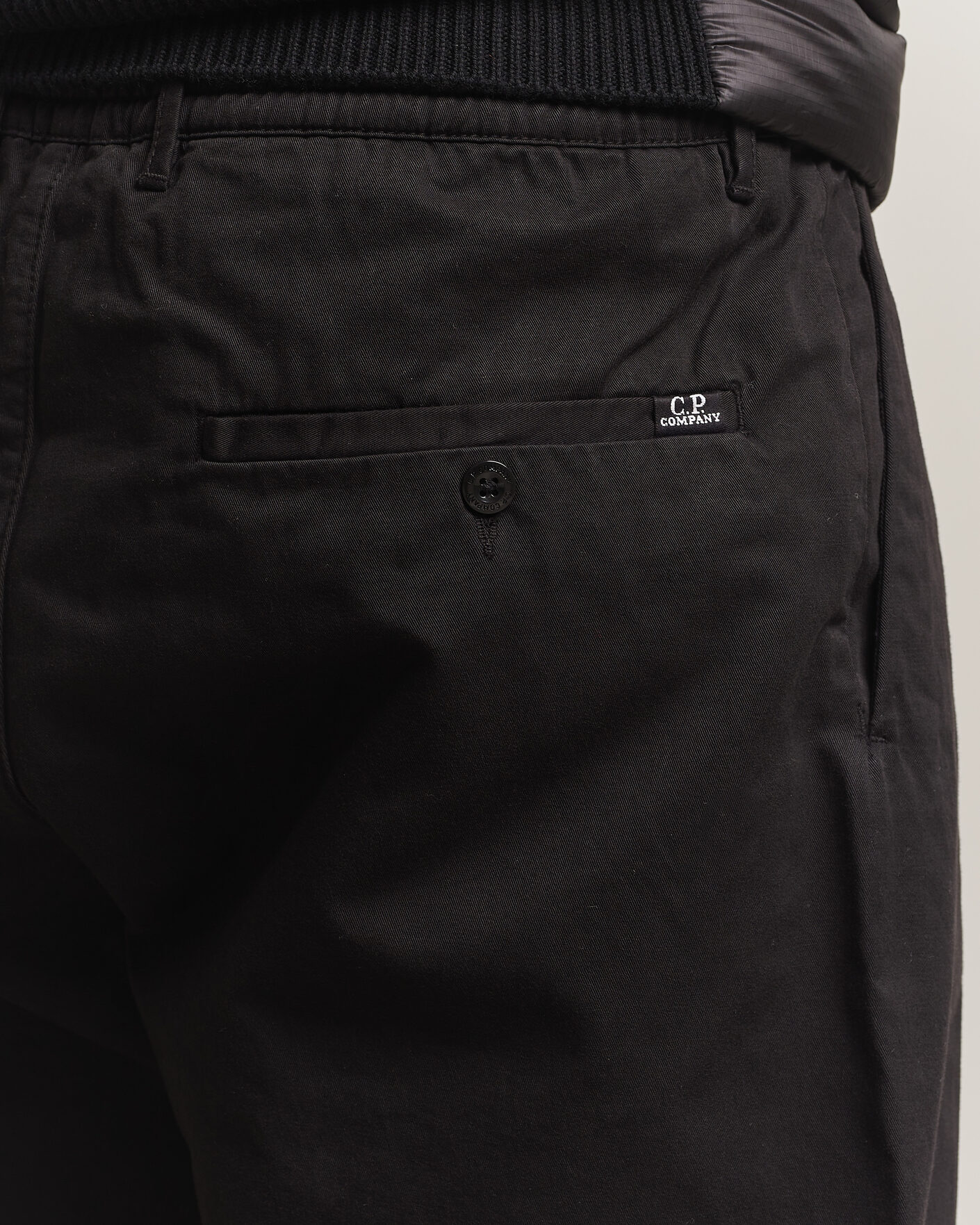Heren | Broeken | C.P. Company | Cotton Gabardine Pants Black