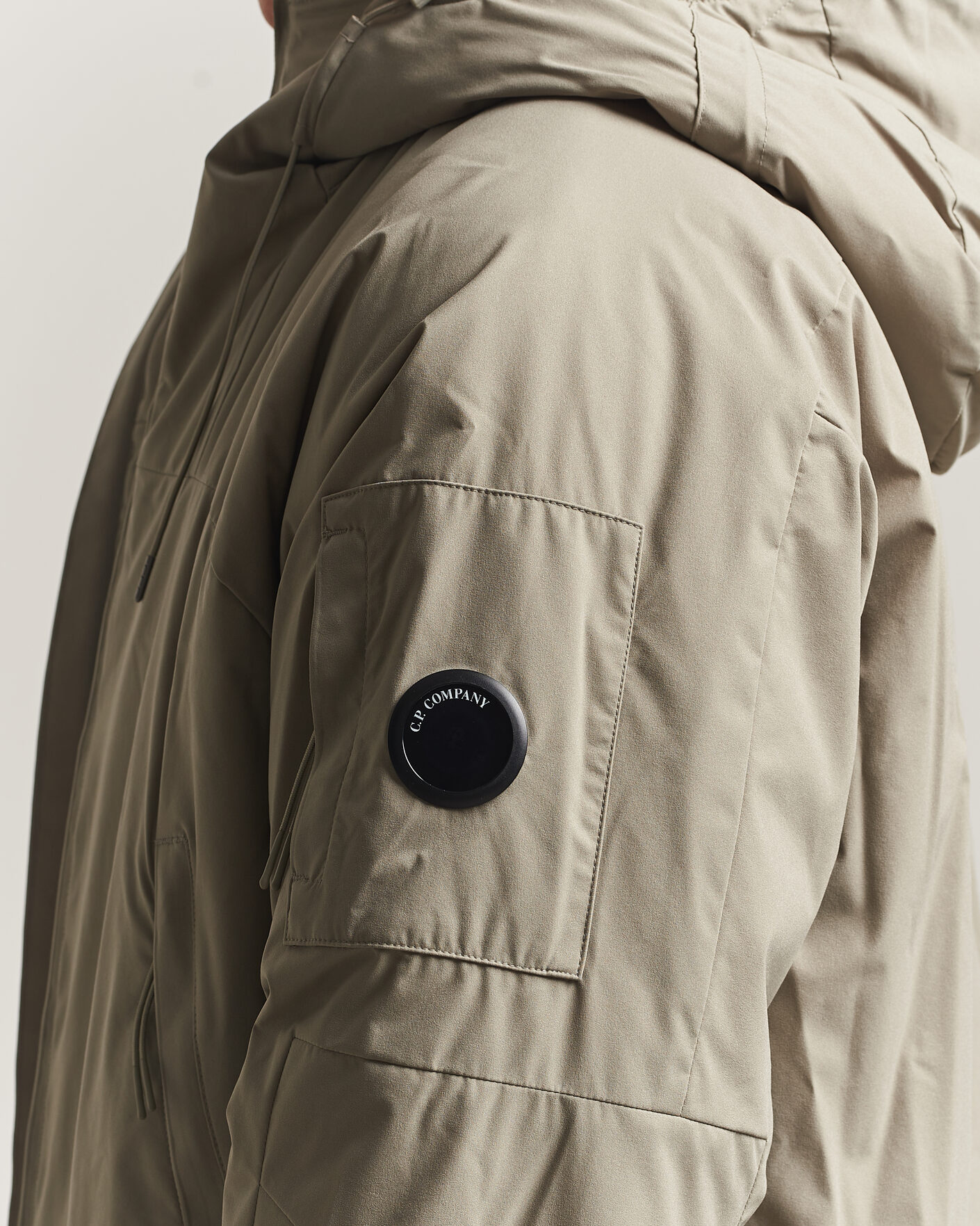 Heren | Jassen | C.P. Company | Pro-Tek Lightweight Padded Hood Jacket Light Grey