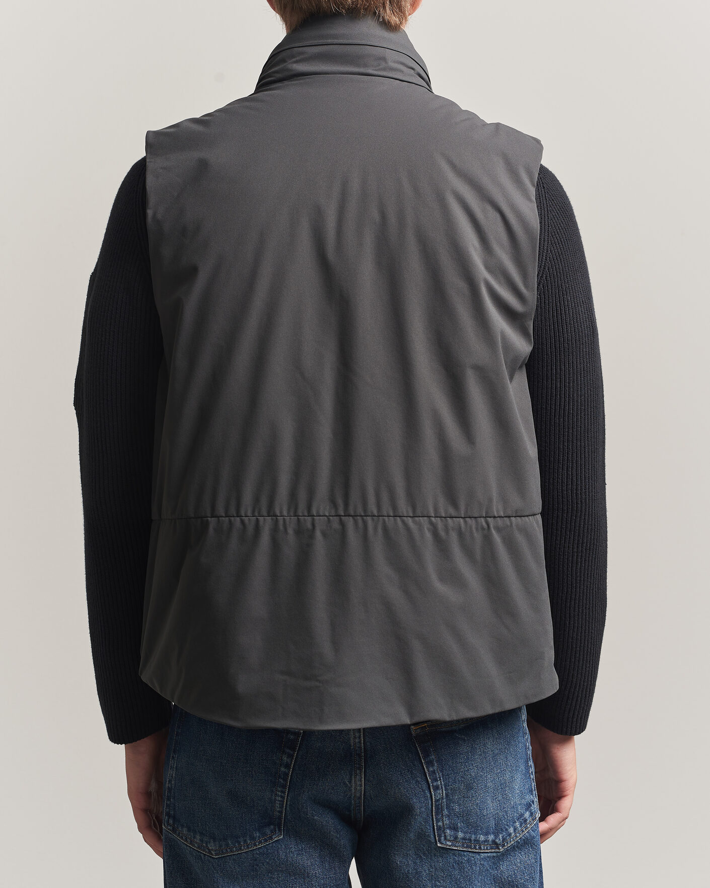 Heren | Gilets | C.P. Company | Pro-Tek Lightweight Padded Vest Dark Grey