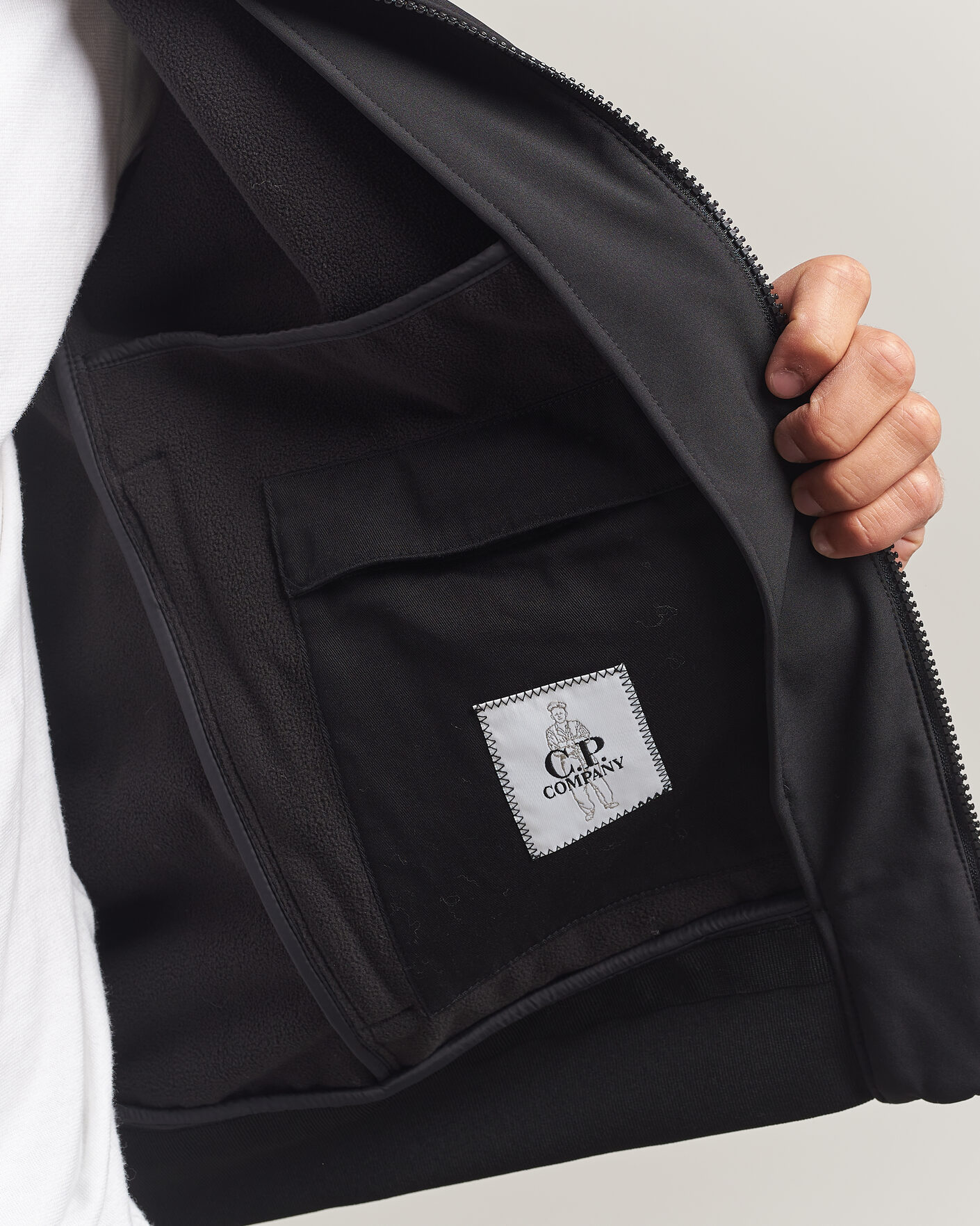 Heren | Jassen | C.P. Company | CP Shell Medium Bomber Jacket Black