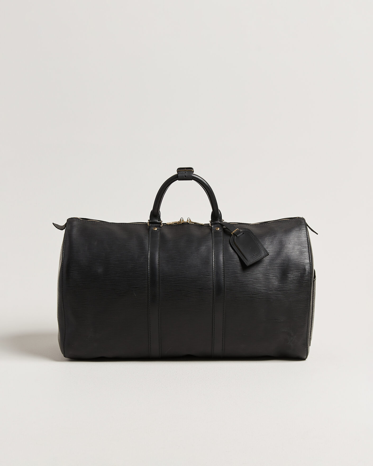 Heren | Pre-Owned & Vintage Bags | Louis Vuitton Pre-Owned | Keepall 50 Epi Leather Black