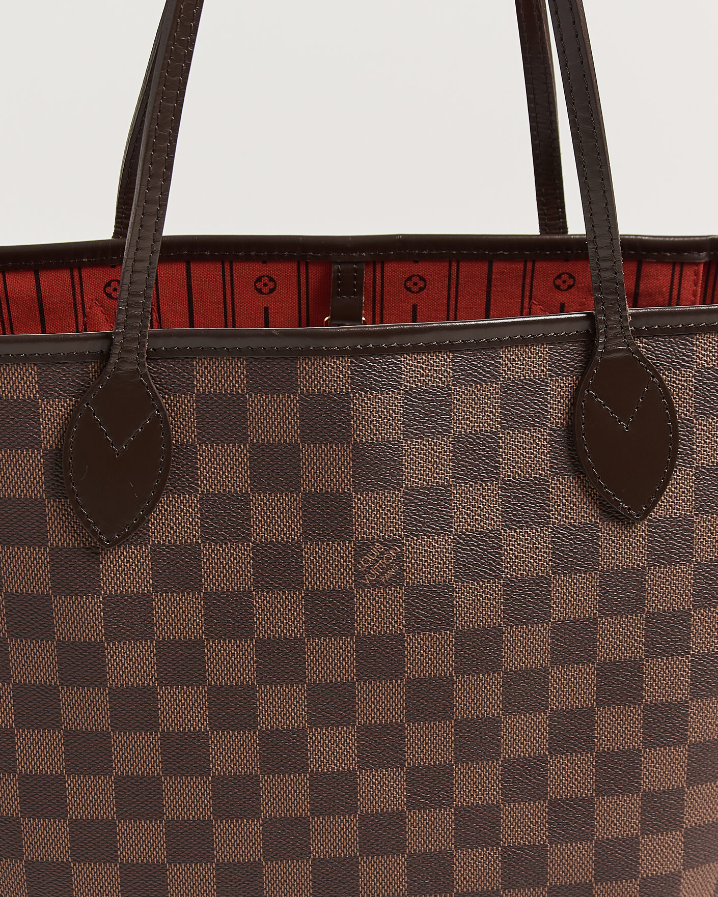 Heren | Pre-Owned & Vintage Bags | Louis Vuitton Pre-Owned | Neverfull MM Damier Ebene