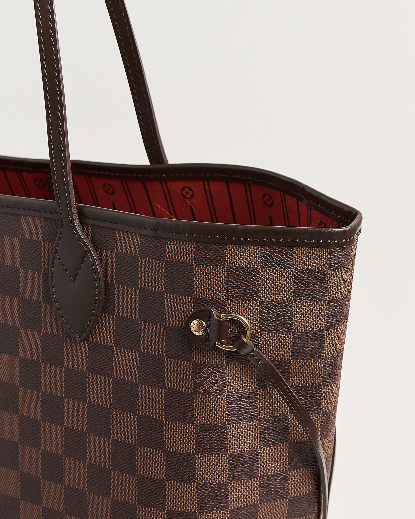 Heren | Pre-Owned & Vintage Bags | Louis Vuitton Pre-Owned | Neverfull MM Damier Ebene