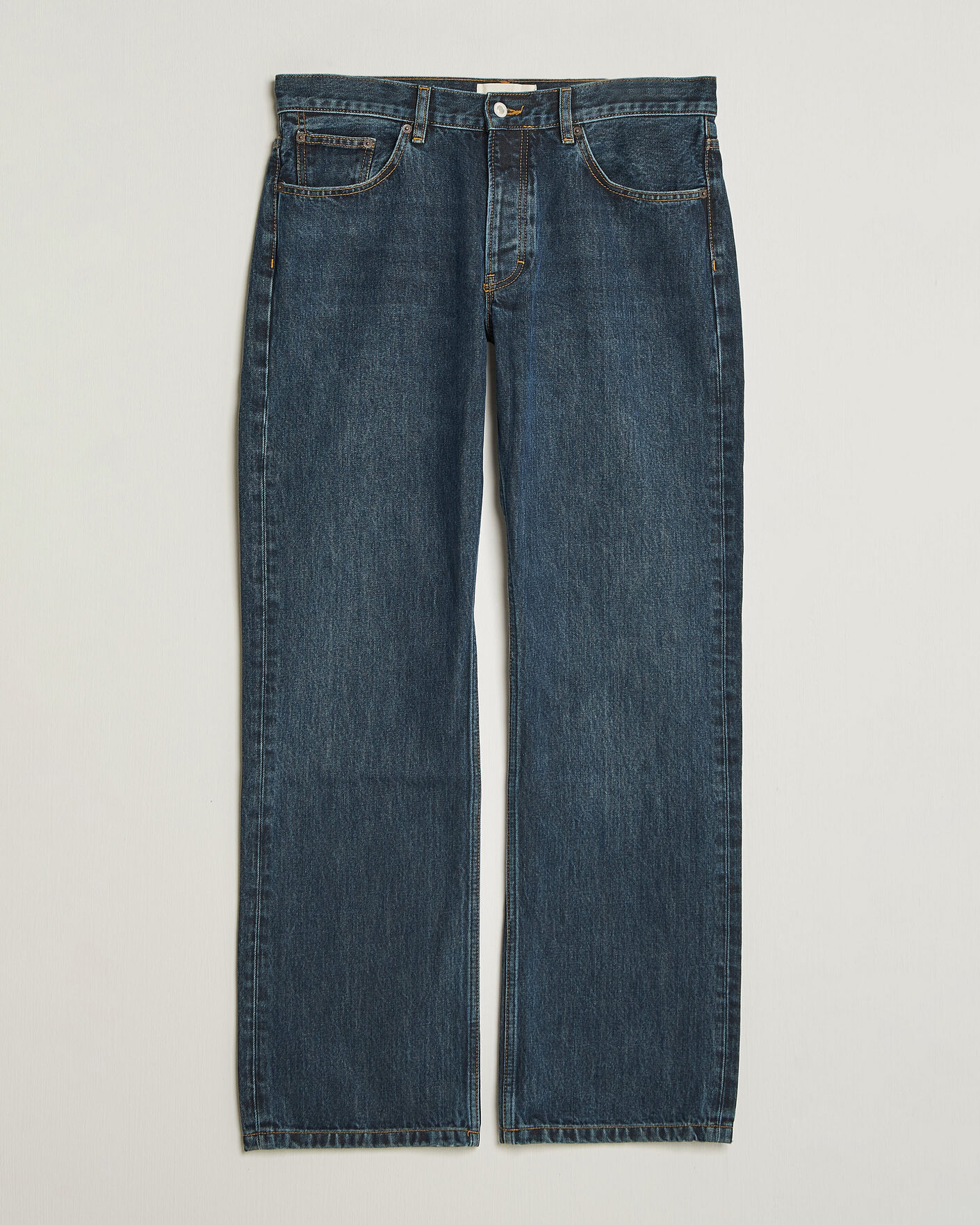 Heren | Jeans | Jeanerica | Arrow Straight Jeans Honey Mid Blue