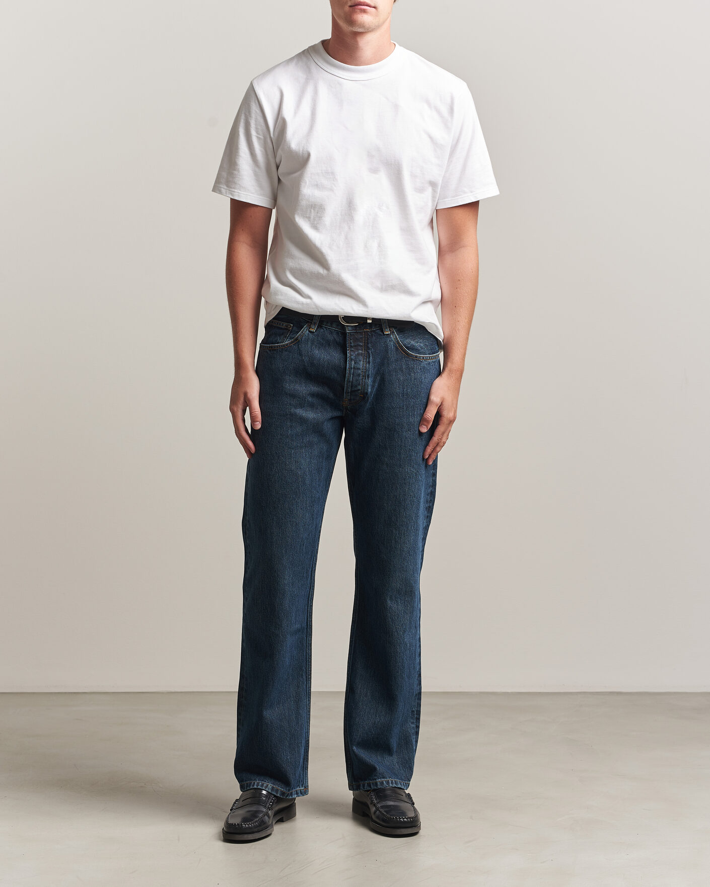 Heren | Jeans | Jeanerica | Arrow Straight Jeans Honey Mid Blue