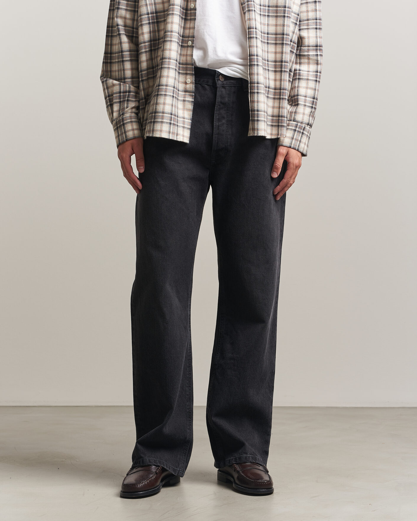 Heren | Broeken | Jeanerica | VM009 Vega Jeans Gesso Black