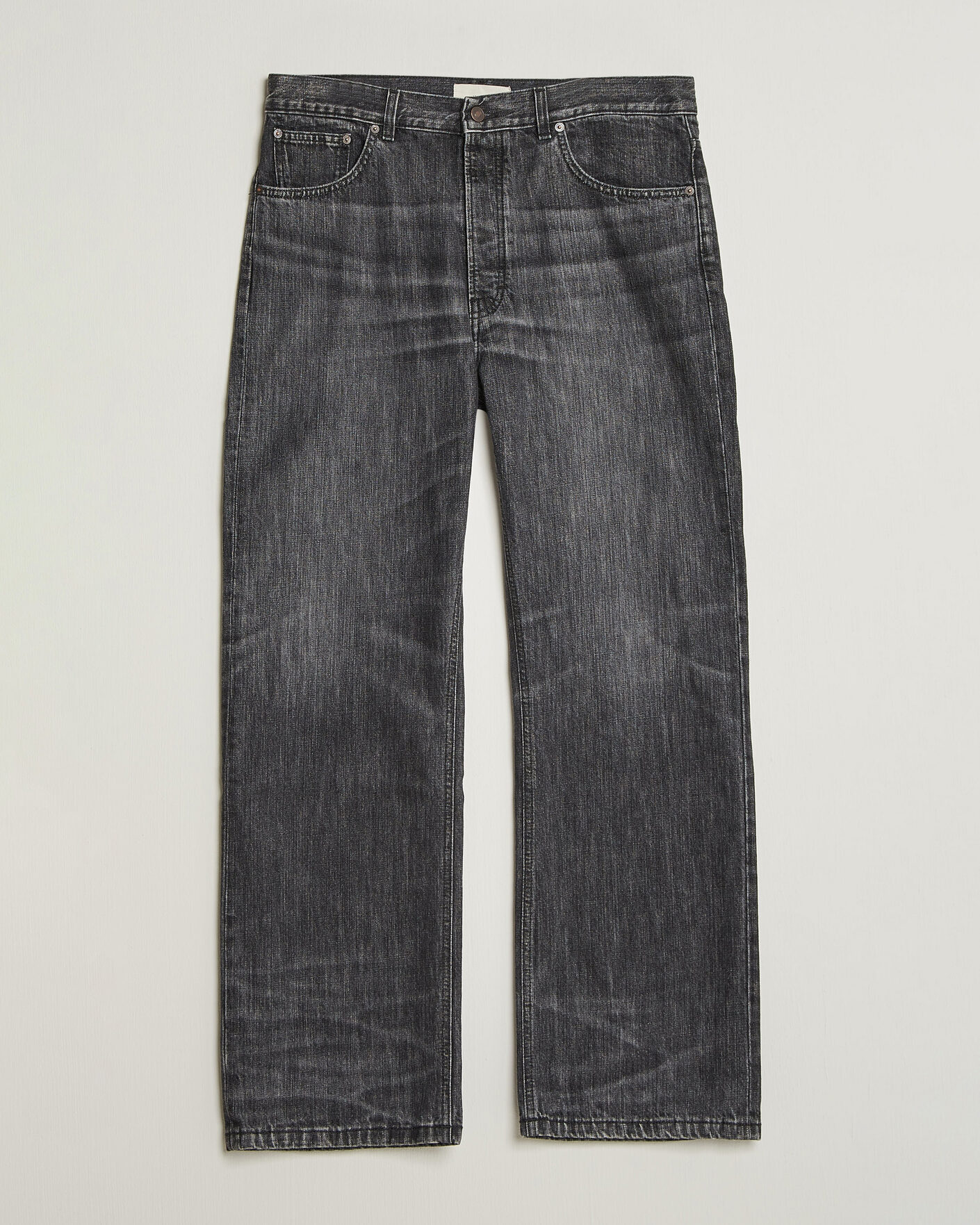 Heren | Broeken | Jeanerica | VM009 Vega Jeans Black Righe